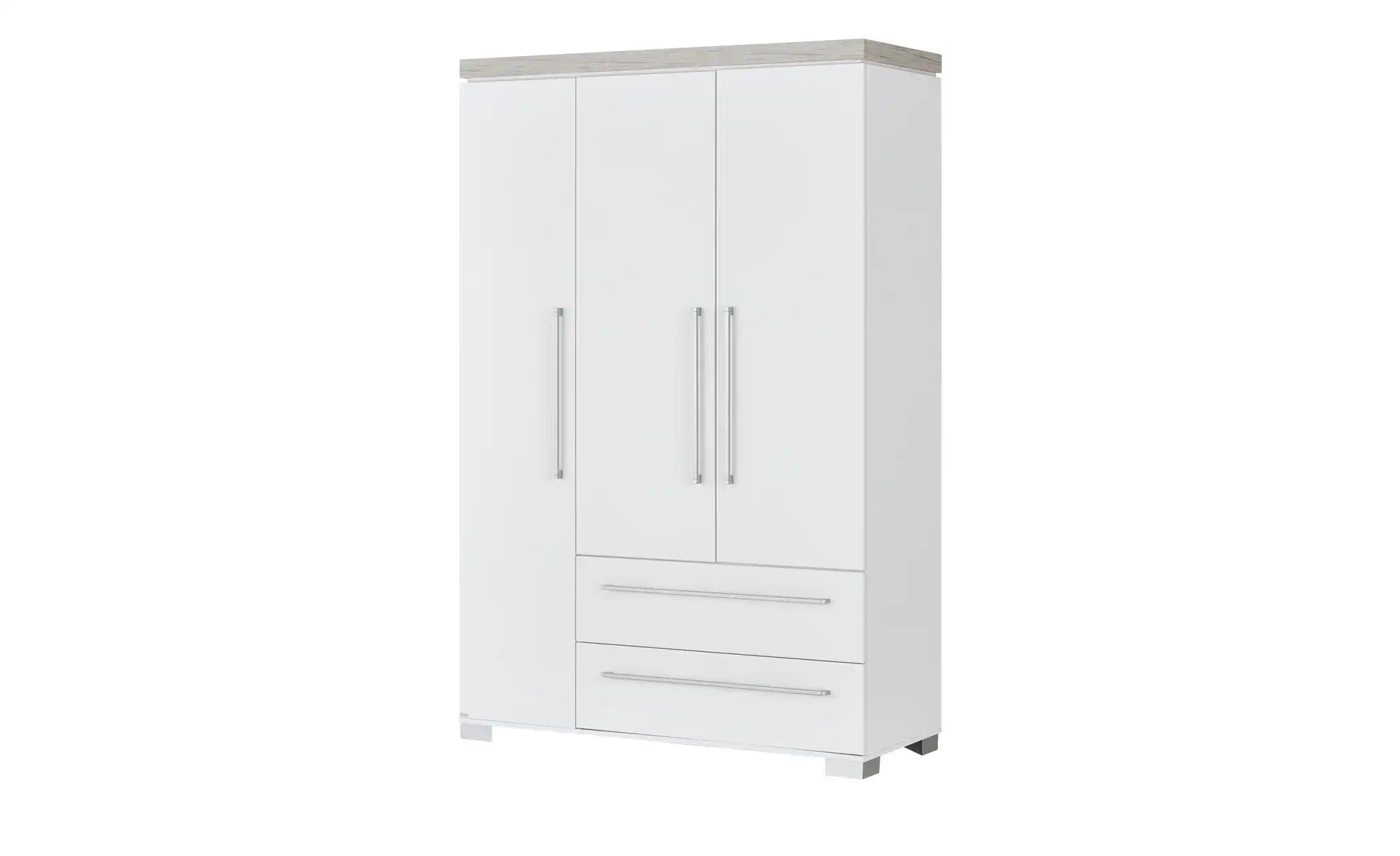 PAIDI Kleiderschrank  Kira ¦ weiß ¦ Maße (cm): B: 135,3 H: 205,9 T: 55.6 Ba günstig online kaufen