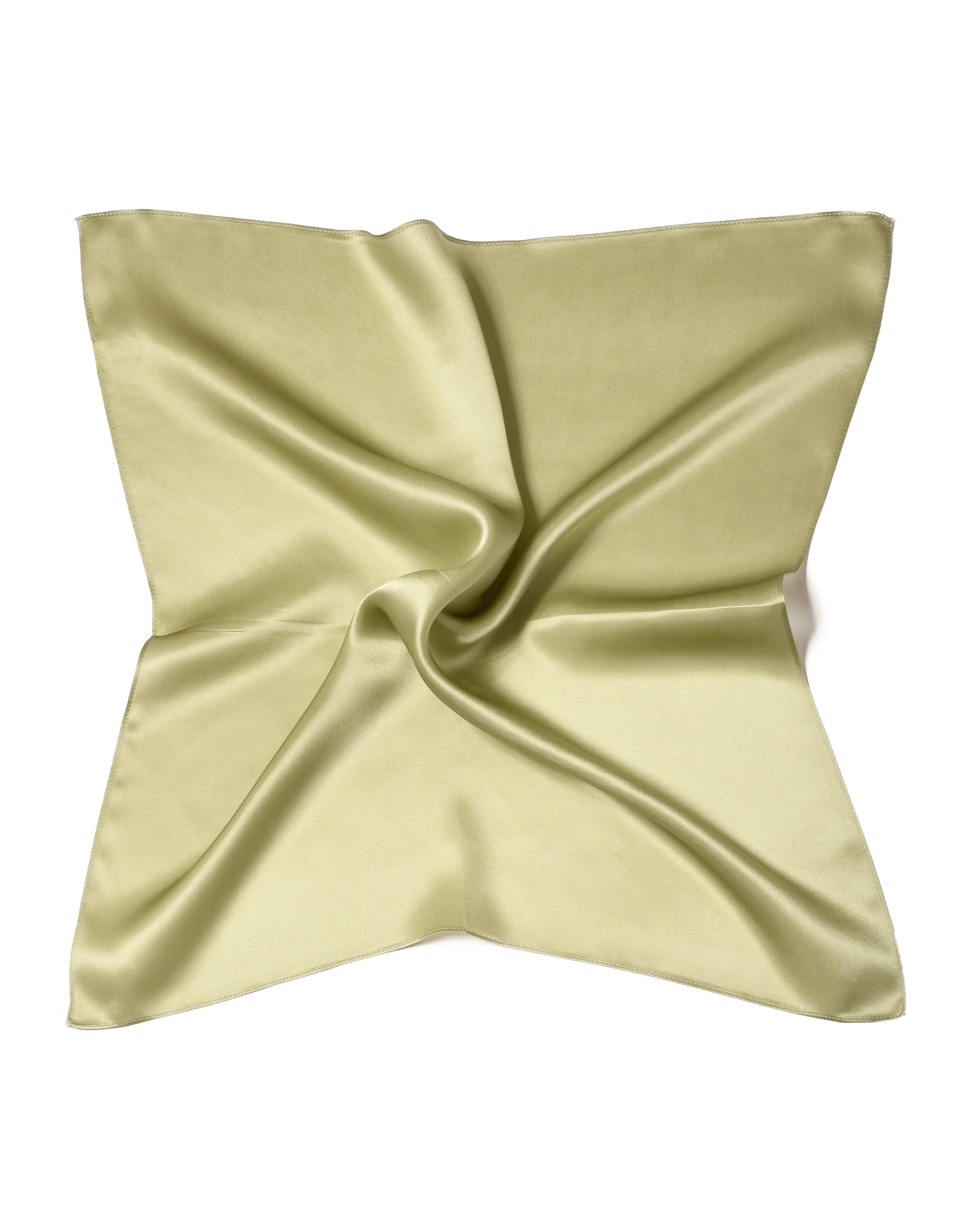 MayTree Seidentuch quadratisch einfarbig 53x53cm, Nickituch, günstig online kaufen