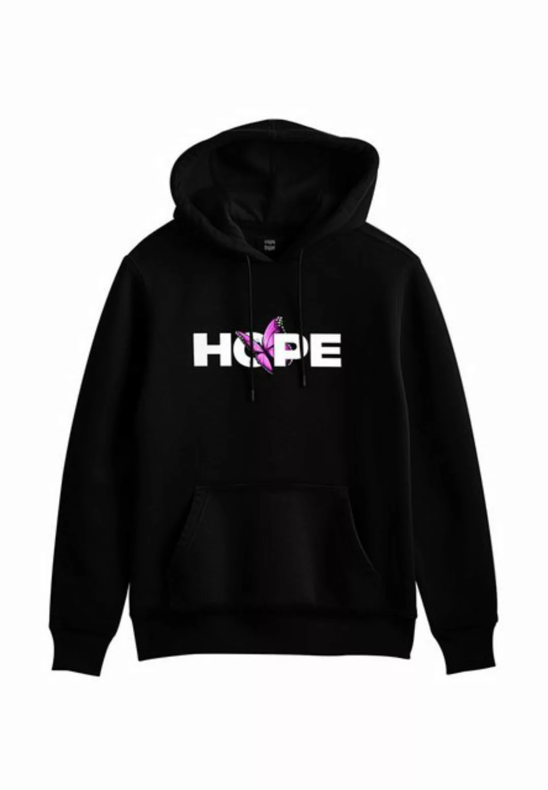 Novux Hoodie HOPE Damen Hoodie Farbe Schwarz günstig online kaufen