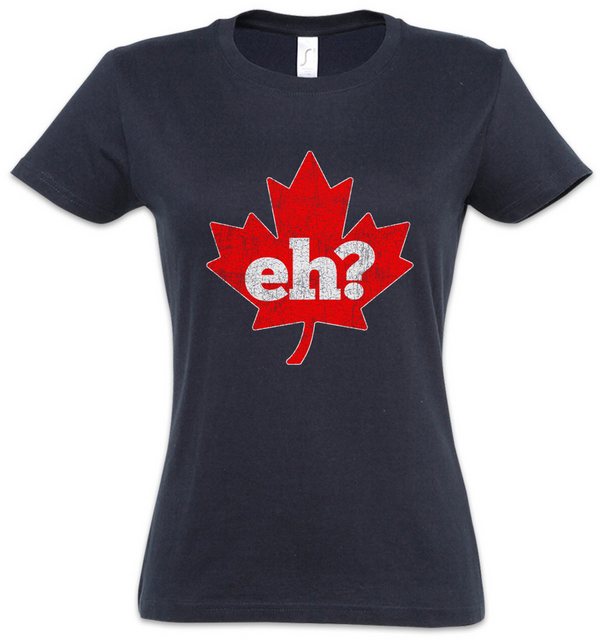 Urban Backwoods Print-Shirt Canada Eh? Damen T-Shirt Fahne Flagge Banner Ma günstig online kaufen