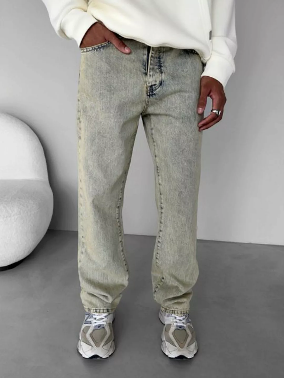 Abluka Bequeme Jeans RETRO STRAIGHT LEG JEANS günstig online kaufen