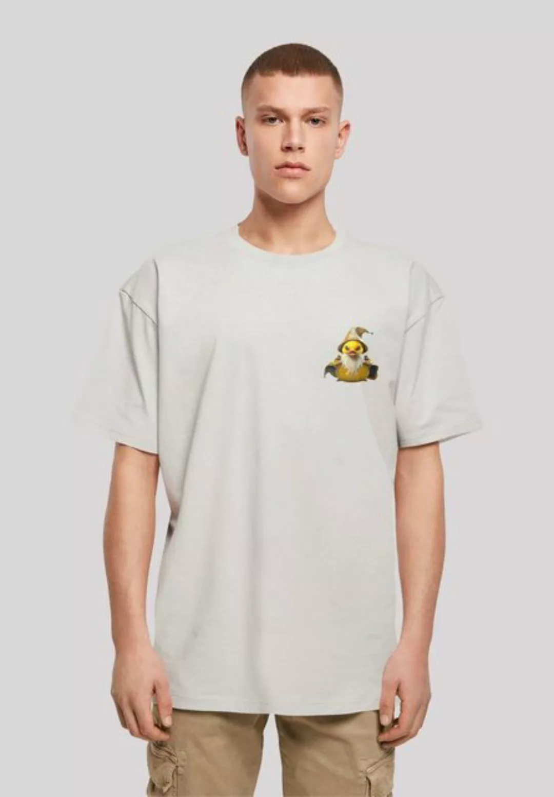 F4NT4STIC T-Shirt Rubber Duck Wizard OVERSIZE TEE Print günstig online kaufen