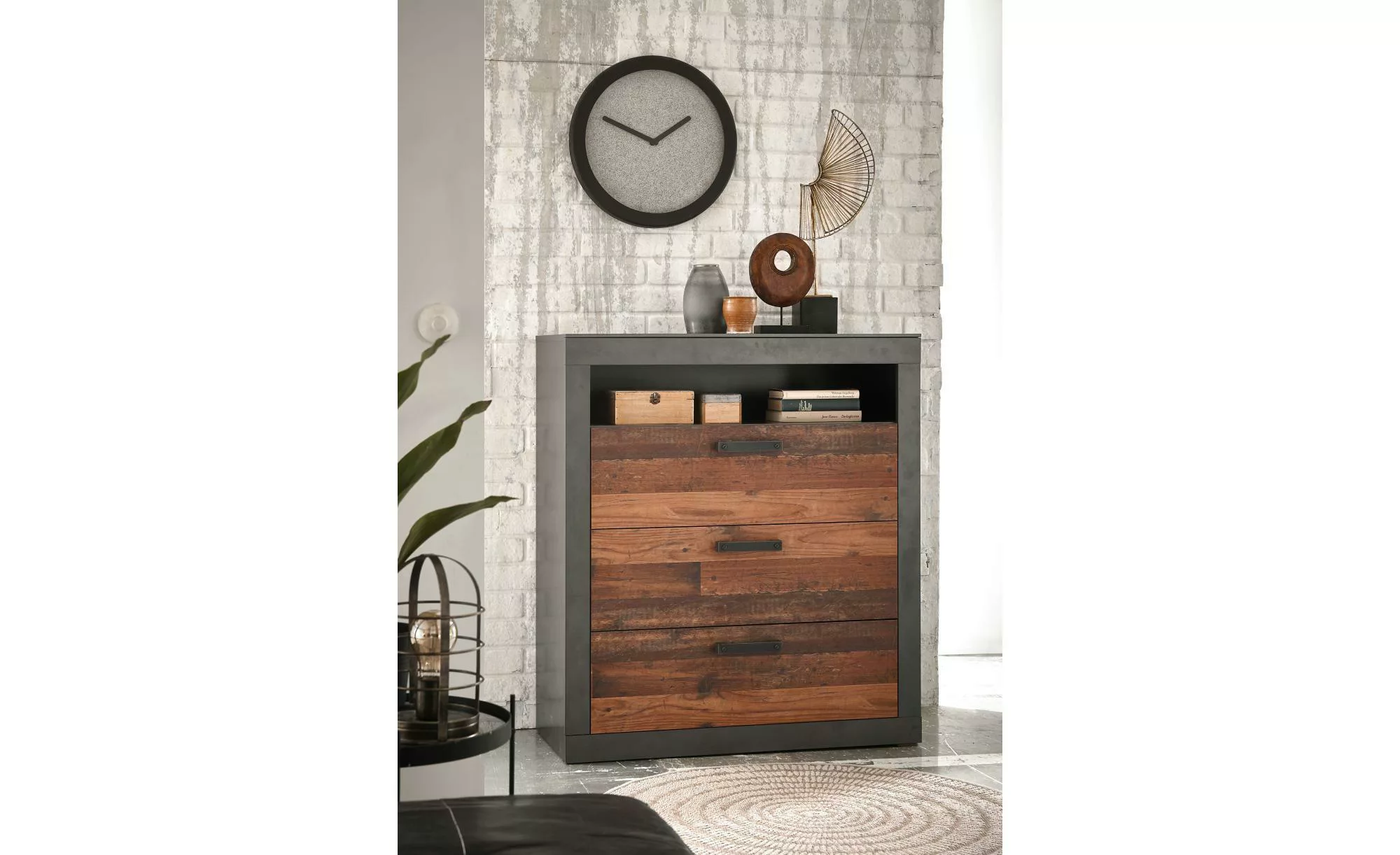 Kommode  Bilboa ¦ braun ¦ Maße (cm): B: 92 H: 104 Kommoden & Sideboards > K günstig online kaufen