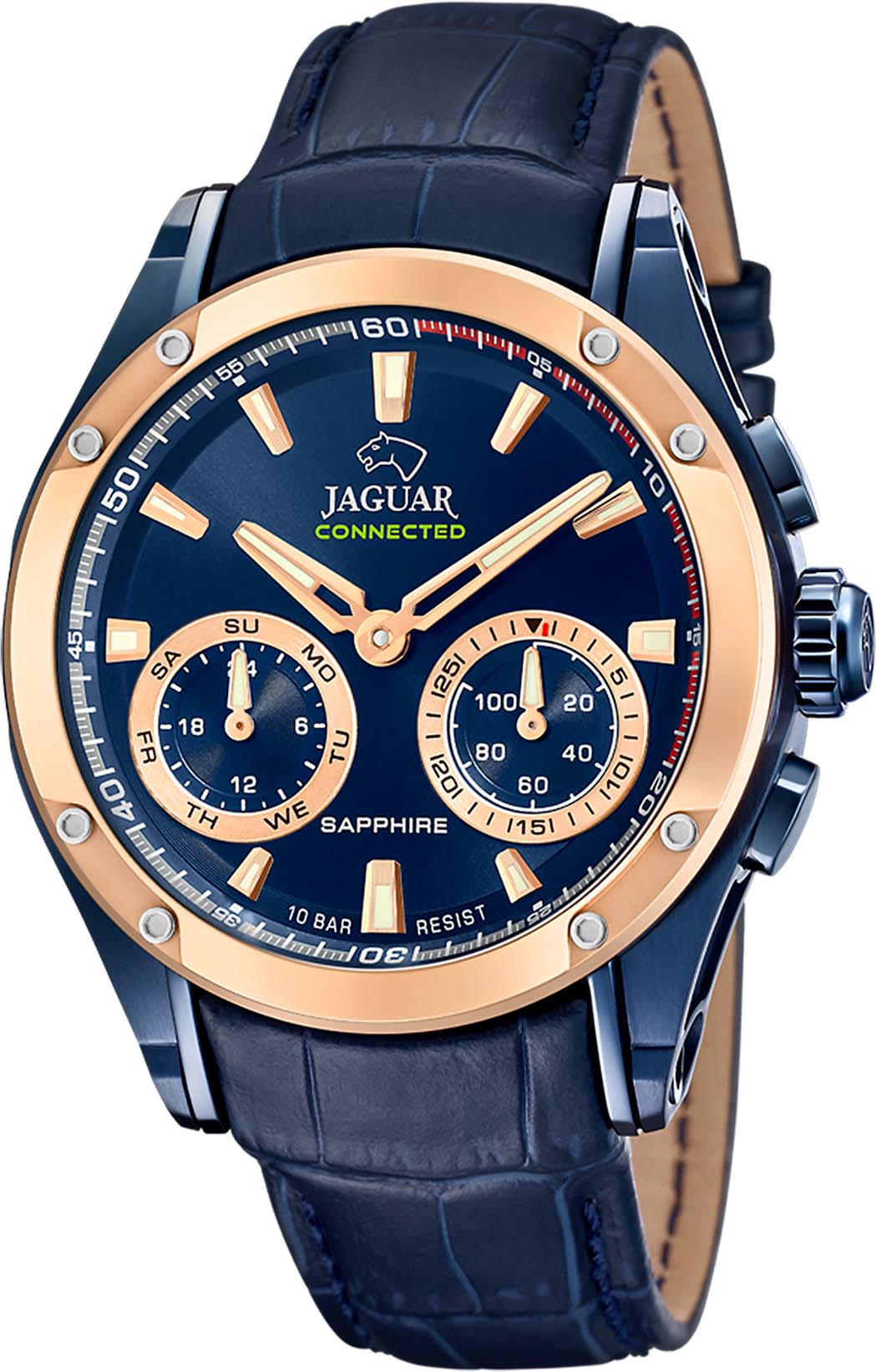 Jaguar Chronograph "Connected, J960/1", (Set, 3 tlg., mit Wechselband und W günstig online kaufen