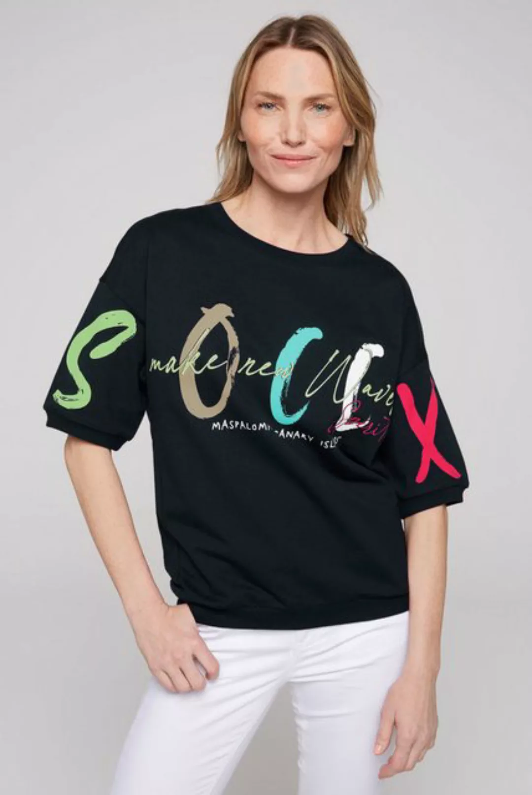 SOCCX Sweater mit Elasthan-Anteil günstig online kaufen