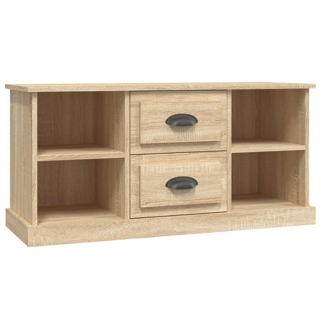 furnicato TV-Schrank Sonoma-Eiche 99,5x35,5x48 cm Holzwerkstoff (1-St) günstig online kaufen