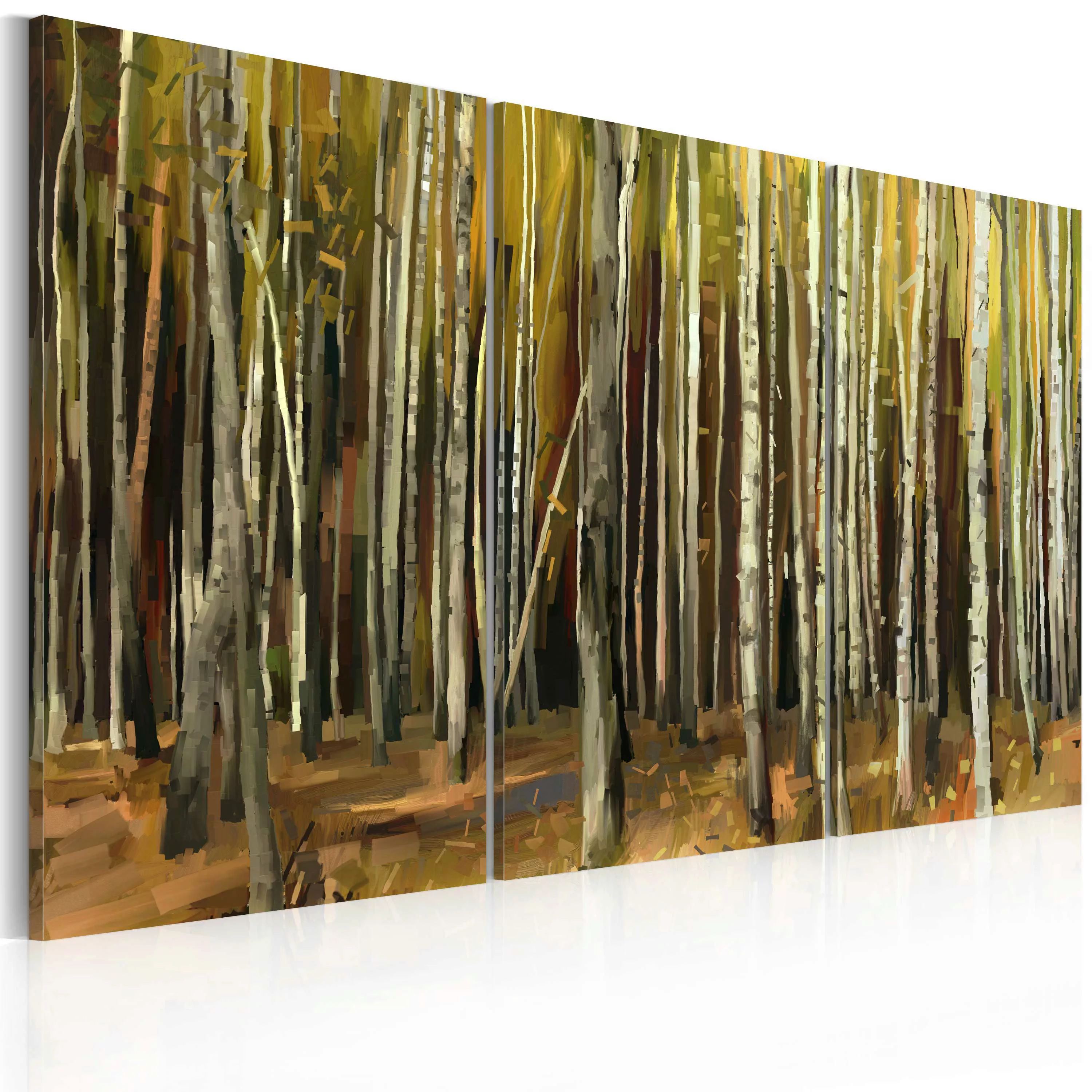 Wandbild - Geheimnis von Sherwood - Triptychon günstig online kaufen
