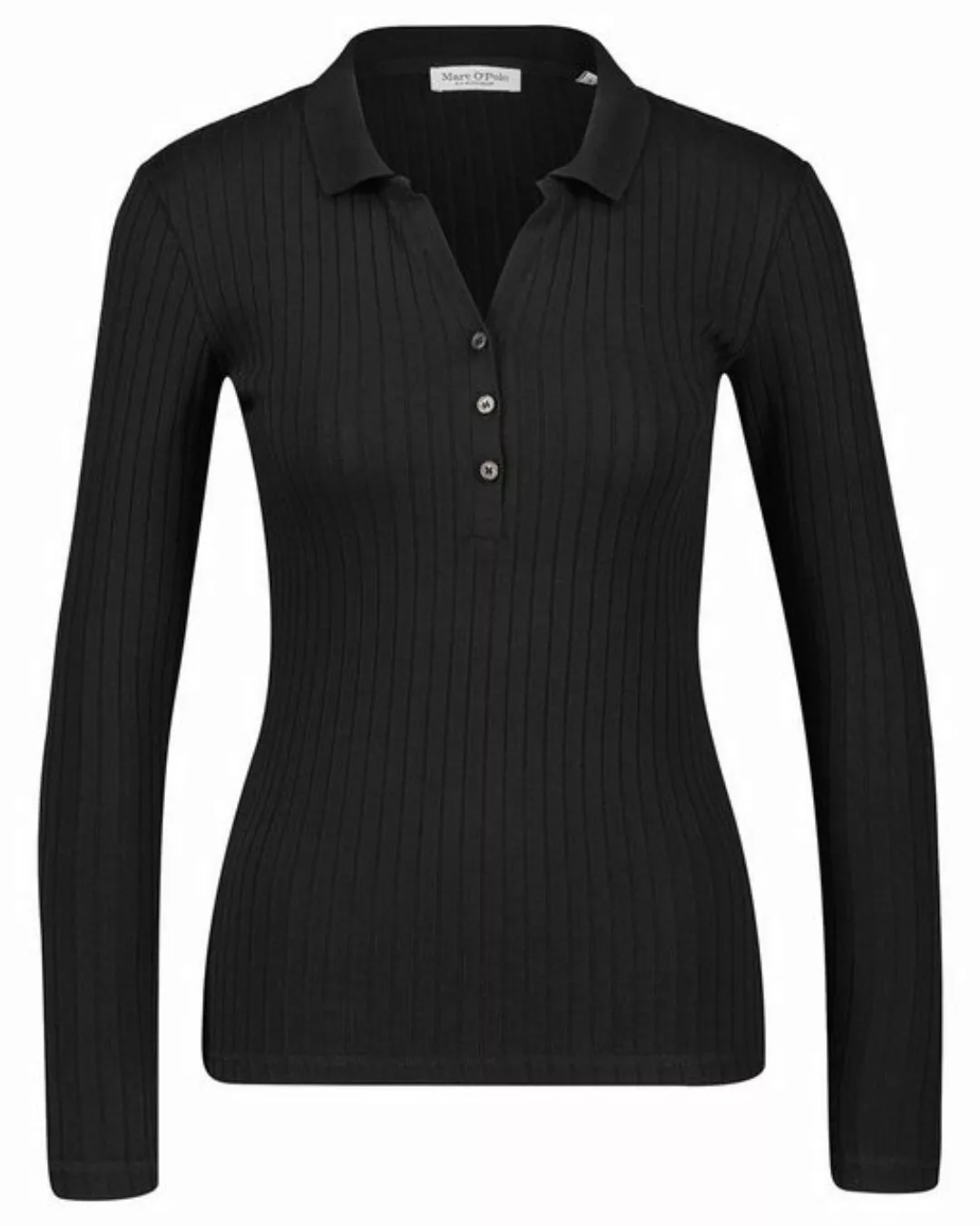 Marc O'Polo T-Shirt Damen Poloshirt Langarm (1-tlg) günstig online kaufen