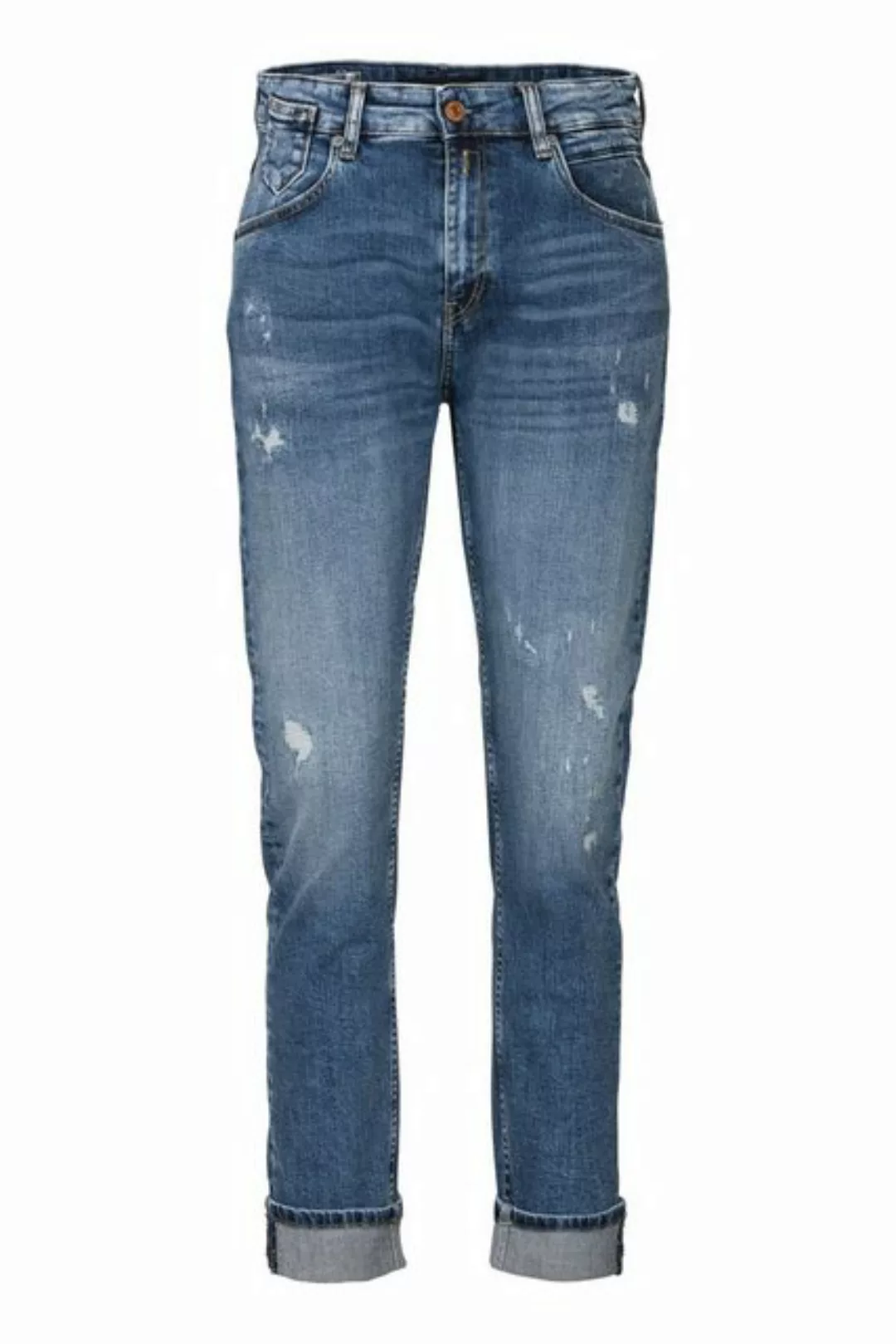Replay Boyfriend-Jeans 10.5 OZ DARK INDIGO SUPER STRETCH DENIM günstig online kaufen