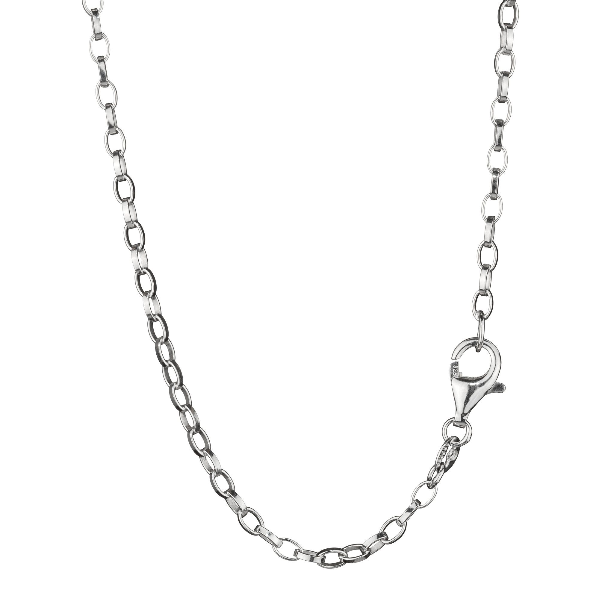 NKlaus Silberkette 55cm Erbskette oval 925 günstig online kaufen