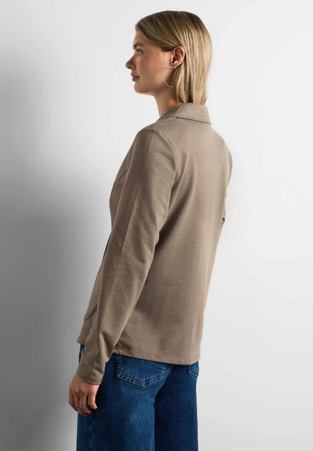 STREET ONE Sweatblazer - Blazer - leichte Jacke - Basic Blazer günstig online kaufen