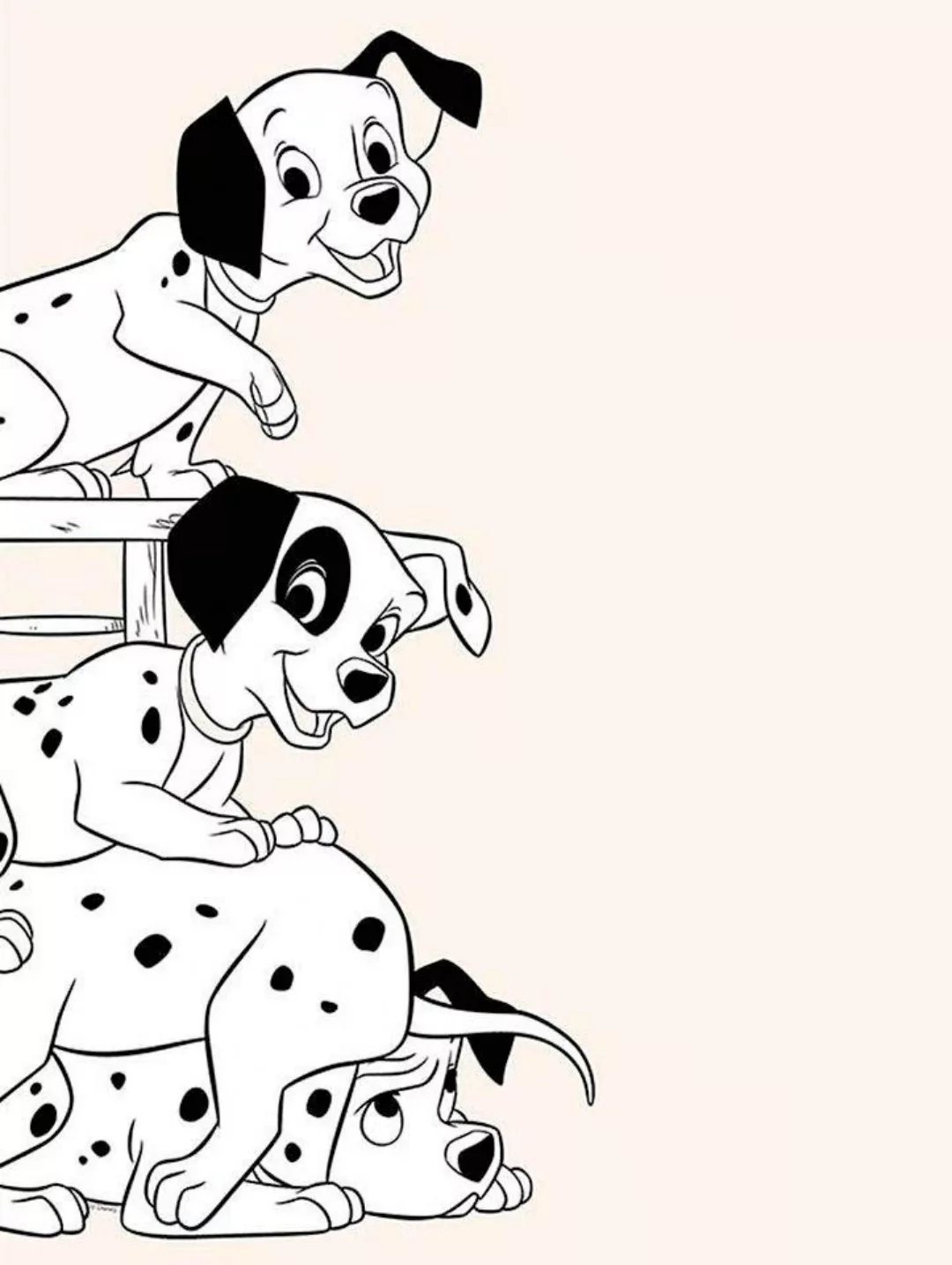 Komar Poster »101 Dalmatiner Playing«, Disney, (1 St.) günstig online kaufen