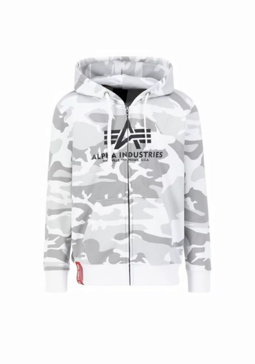 Alpha Industries Hoodie Alpha Industries Men - Hoodies Basic Zip Hoody Camo günstig online kaufen