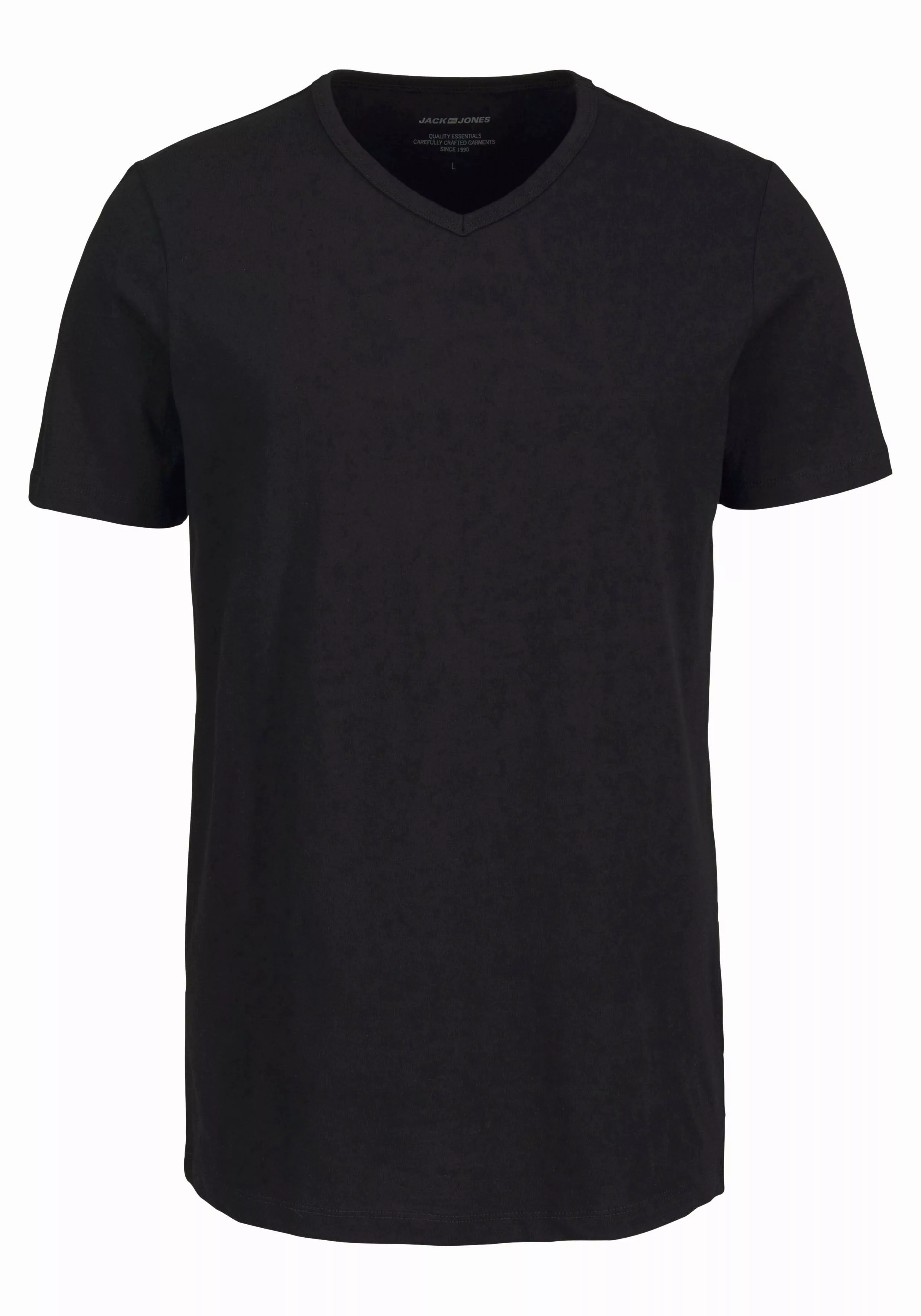 Jack & Jones T-Shirt JACBASIC 2er PACK (1-tlg) aus Baumwolle günstig online kaufen