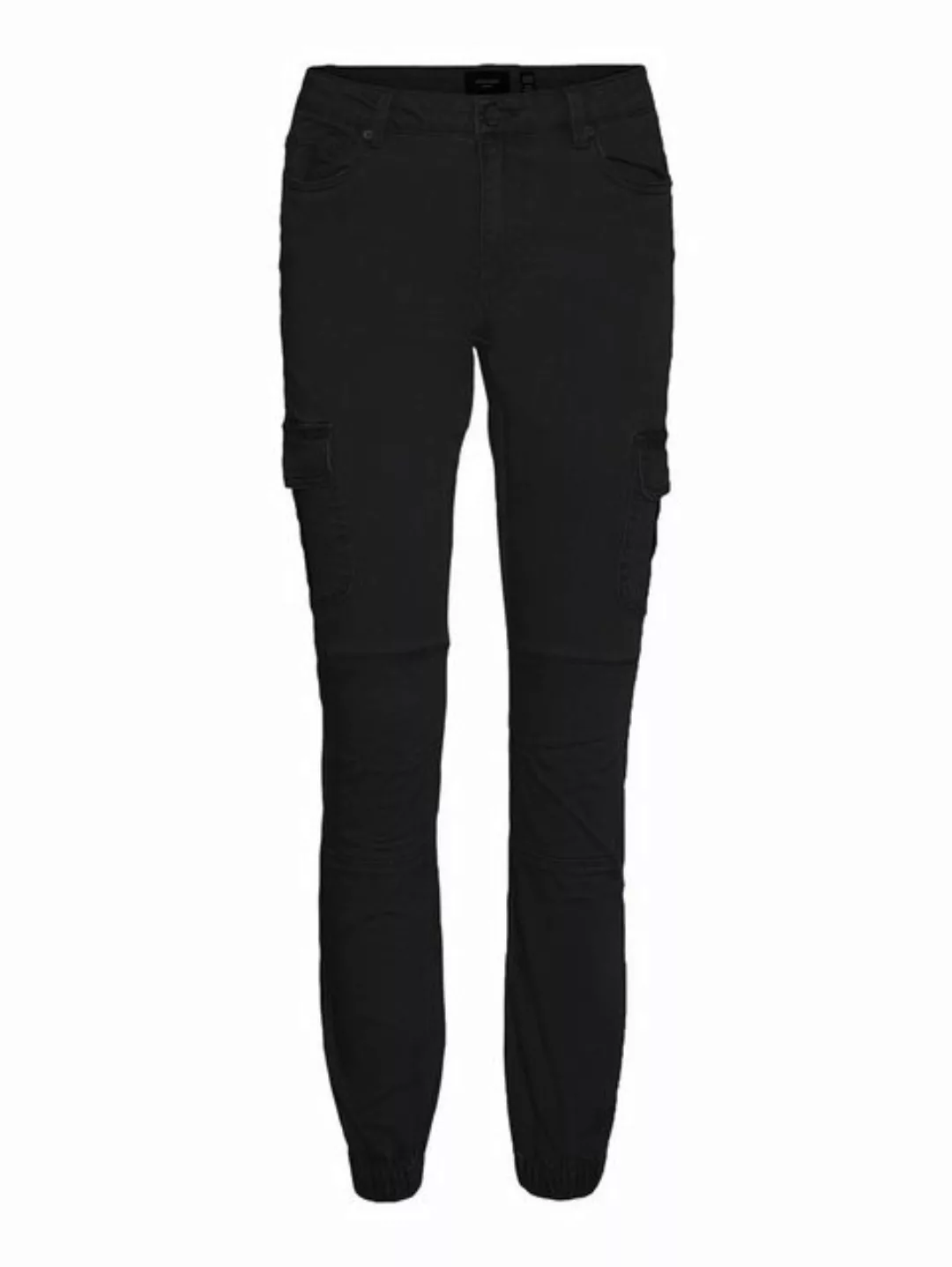 Vero Moda Slim-fit-Jeans Denim Jogger Pants Cargo Stoffhose Stretch Jeans V günstig online kaufen