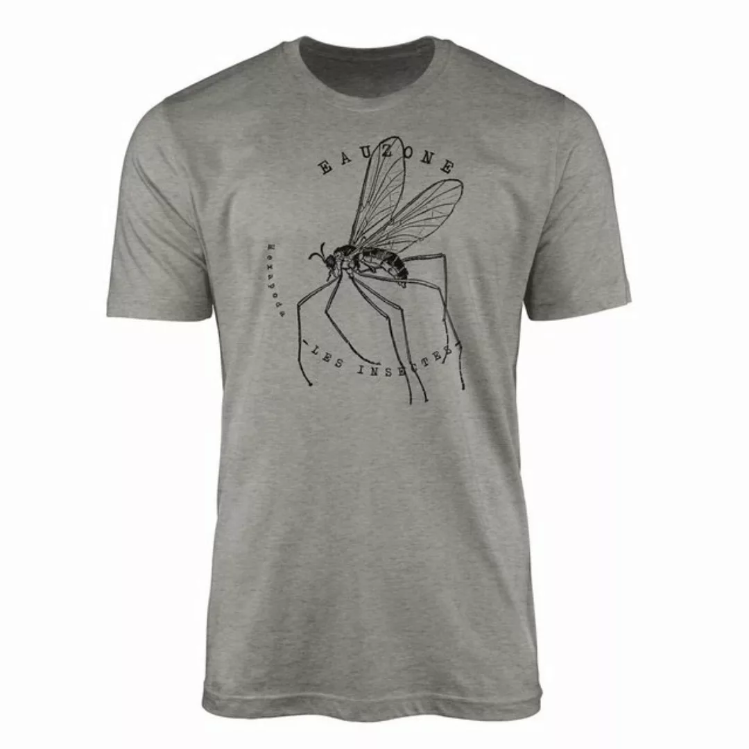 Sinus Art T-Shirt Hexapoda Herren T-Shirt Midge günstig online kaufen