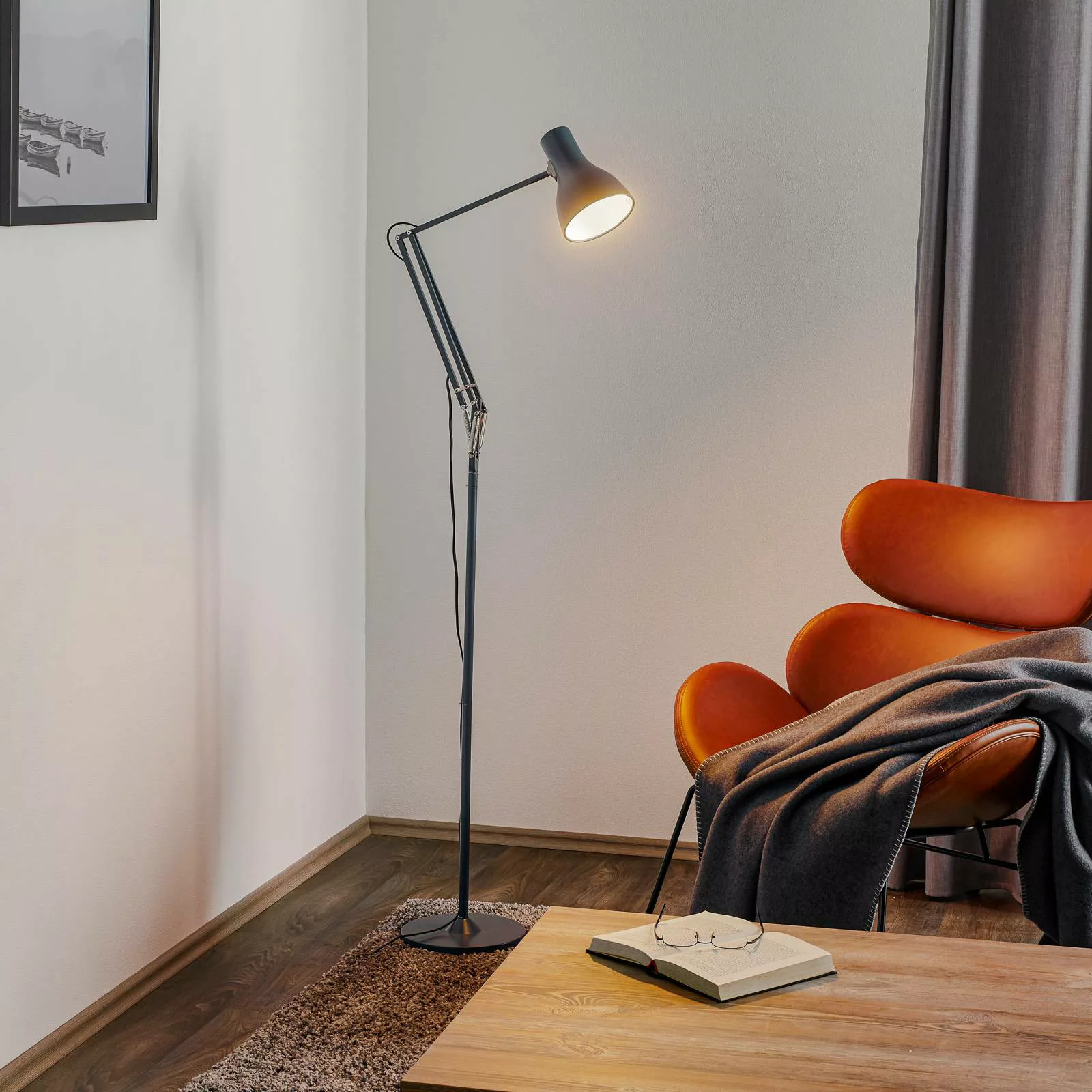 Anglepoise Type 75 Stehleuchte schiefergrau günstig online kaufen