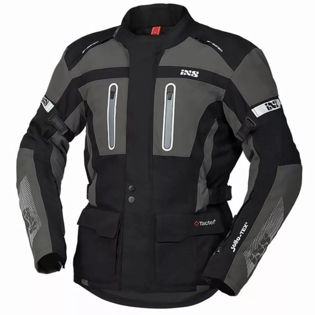 IXS Motorradjacke iXS Tour Jacke Pacora-ST - schwarz-grau 5XL günstig online kaufen