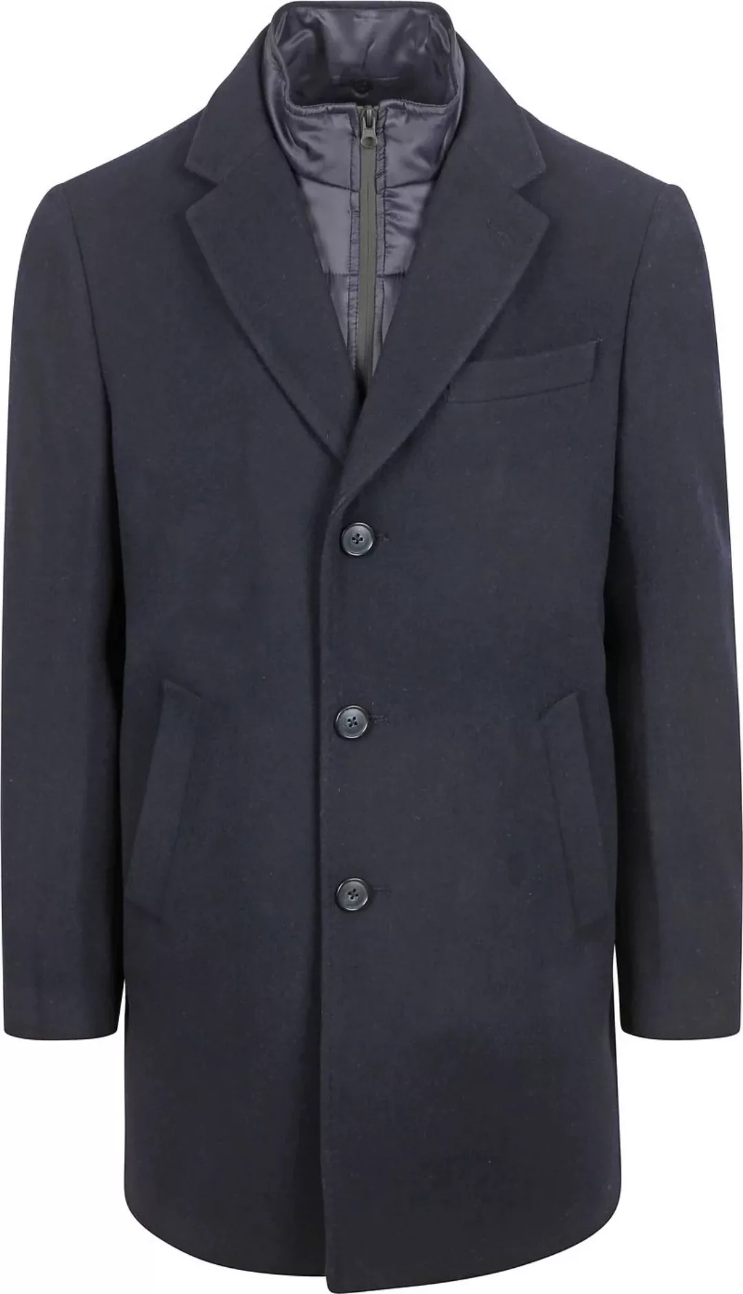 Suitable Coat Wolle Twill Navy - Größe 48 günstig online kaufen