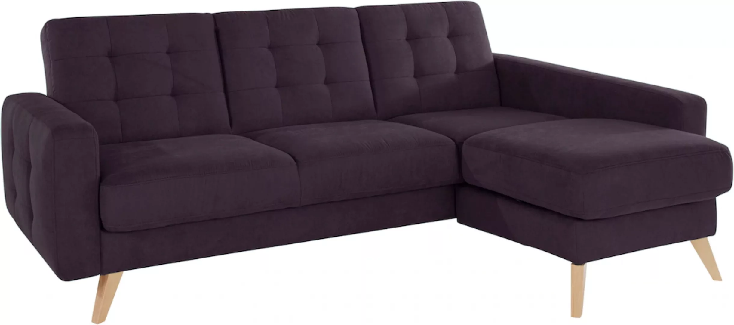 exxpo - sofa fashion Ecksofa "Nappa, kompakt und komfortabel, bequem, zeitl günstig online kaufen