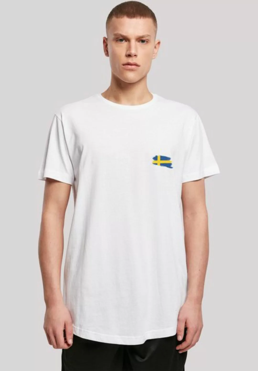 F4NT4STIC T-Shirt Sweden Schweden Flagge Print günstig online kaufen