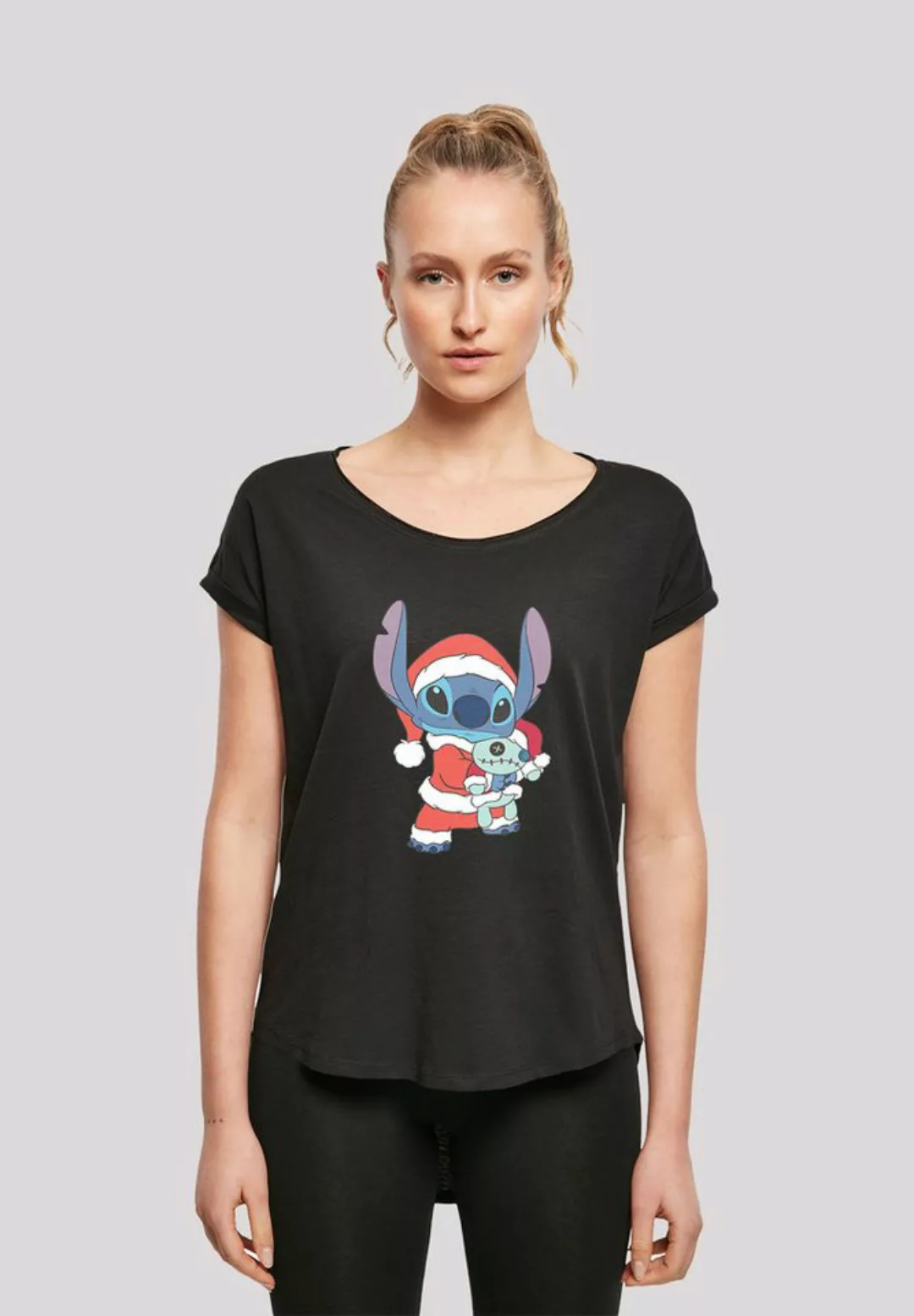 F4NT4STIC T-Shirt Disney Lilo & Stitch Weihnachten Print günstig online kaufen