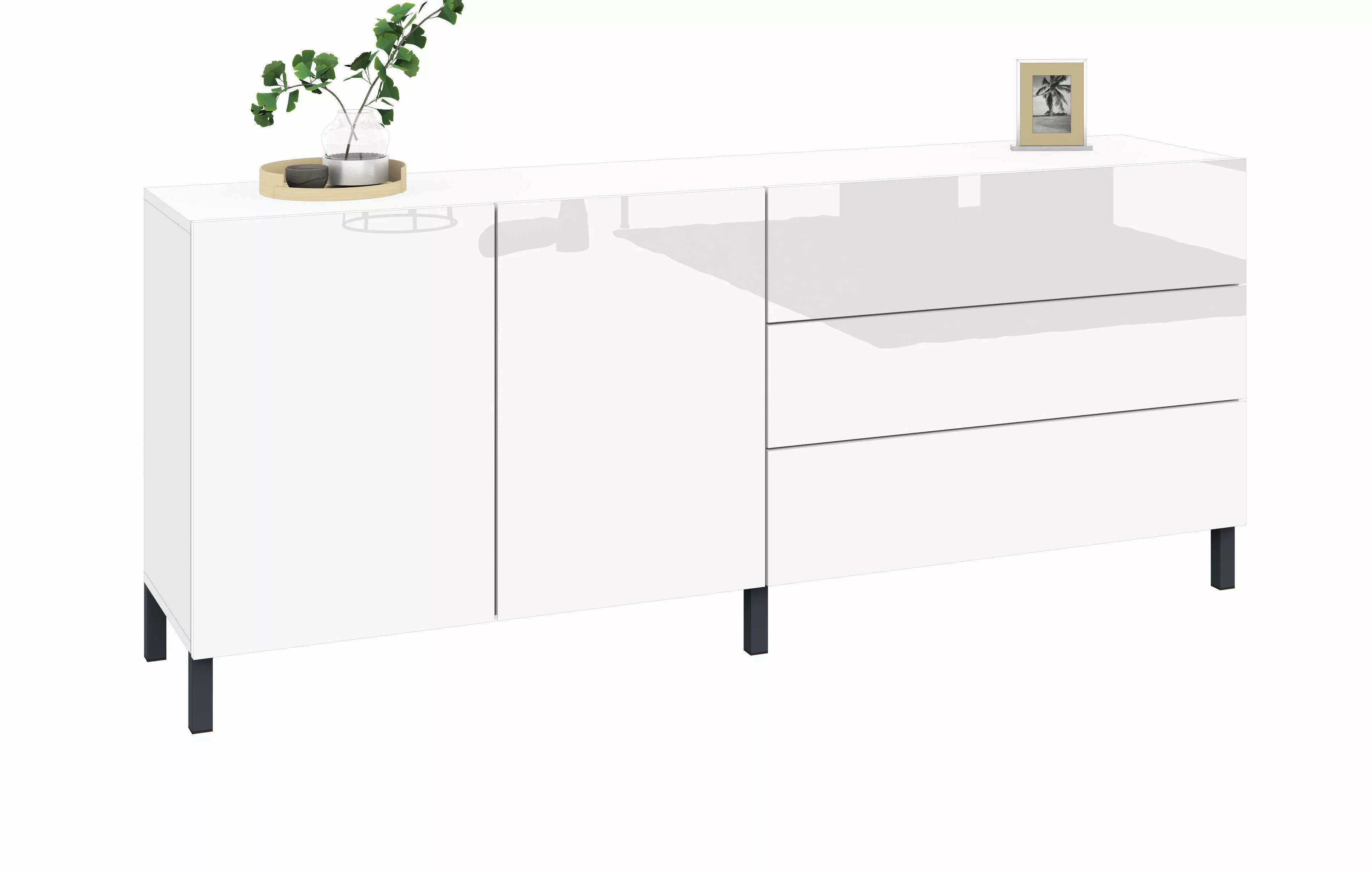 borchardt Möbel Sideboard Pori, Breite 152 günstig online kaufen