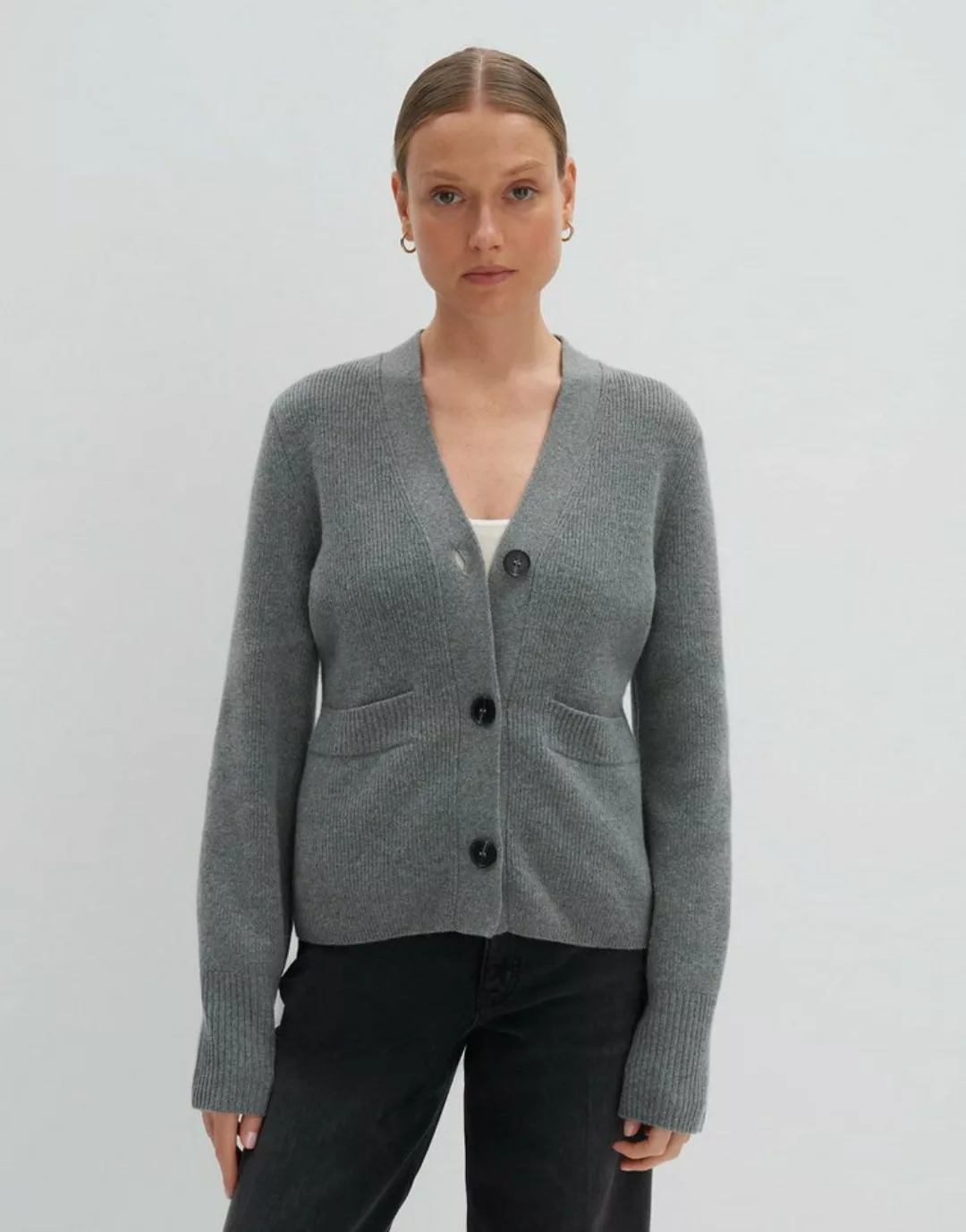 someday Strickjacke Timila good grey günstig online kaufen