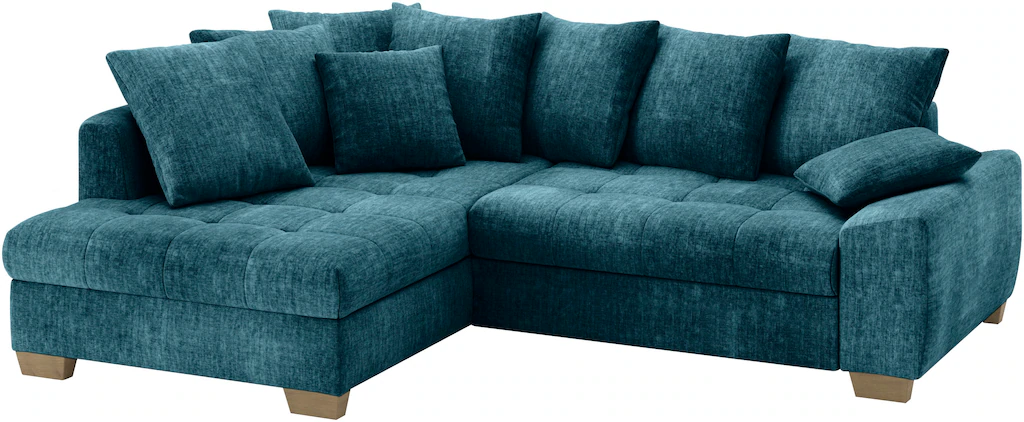 Mr. Couch Ecksofa "Nikita II, L-Form", Wahlweise mit Bettfunktion, Bettkast günstig online kaufen