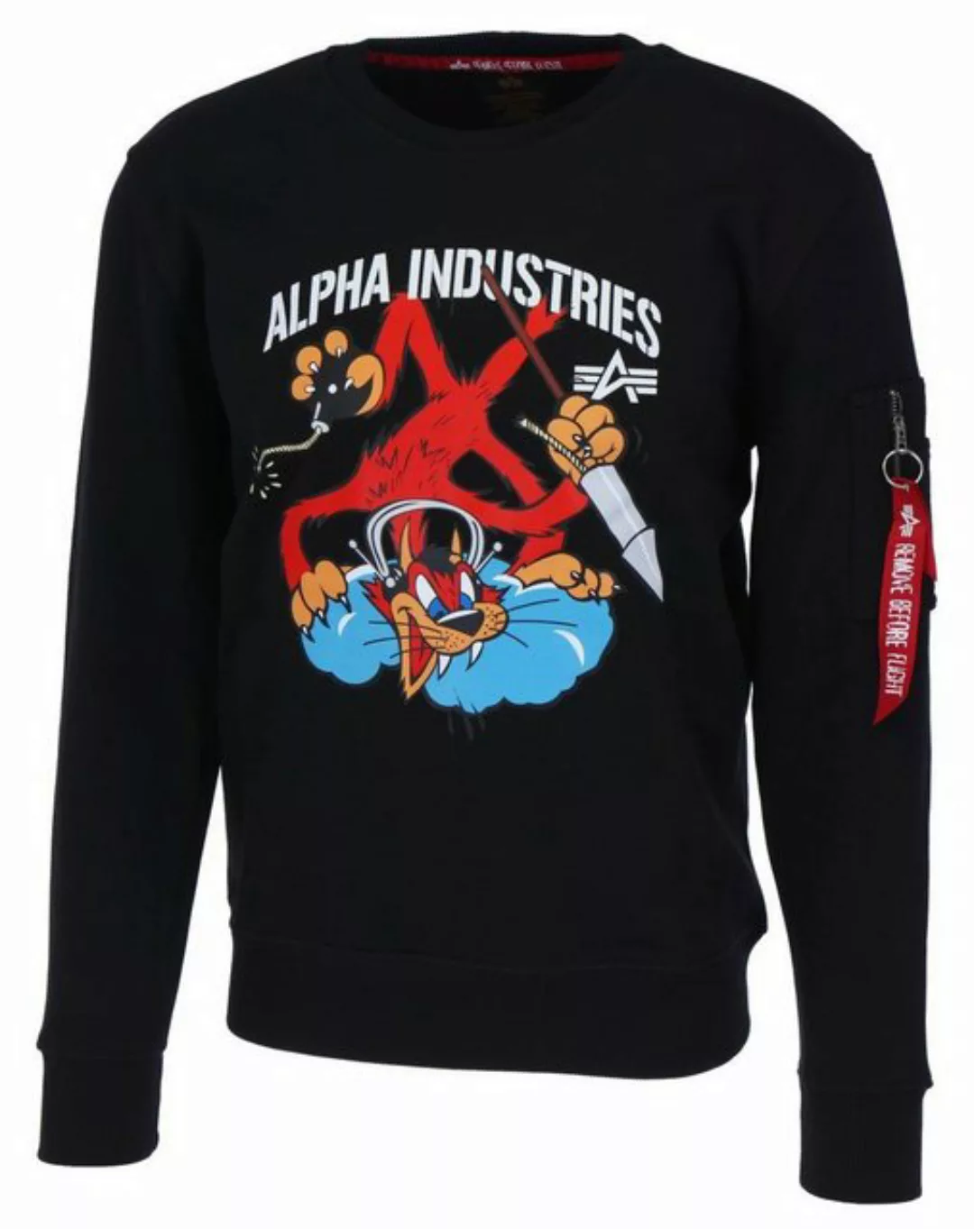 Alpha Industries Sweatshirt Fighter Squadron Sweater (1-tlg) günstig online kaufen