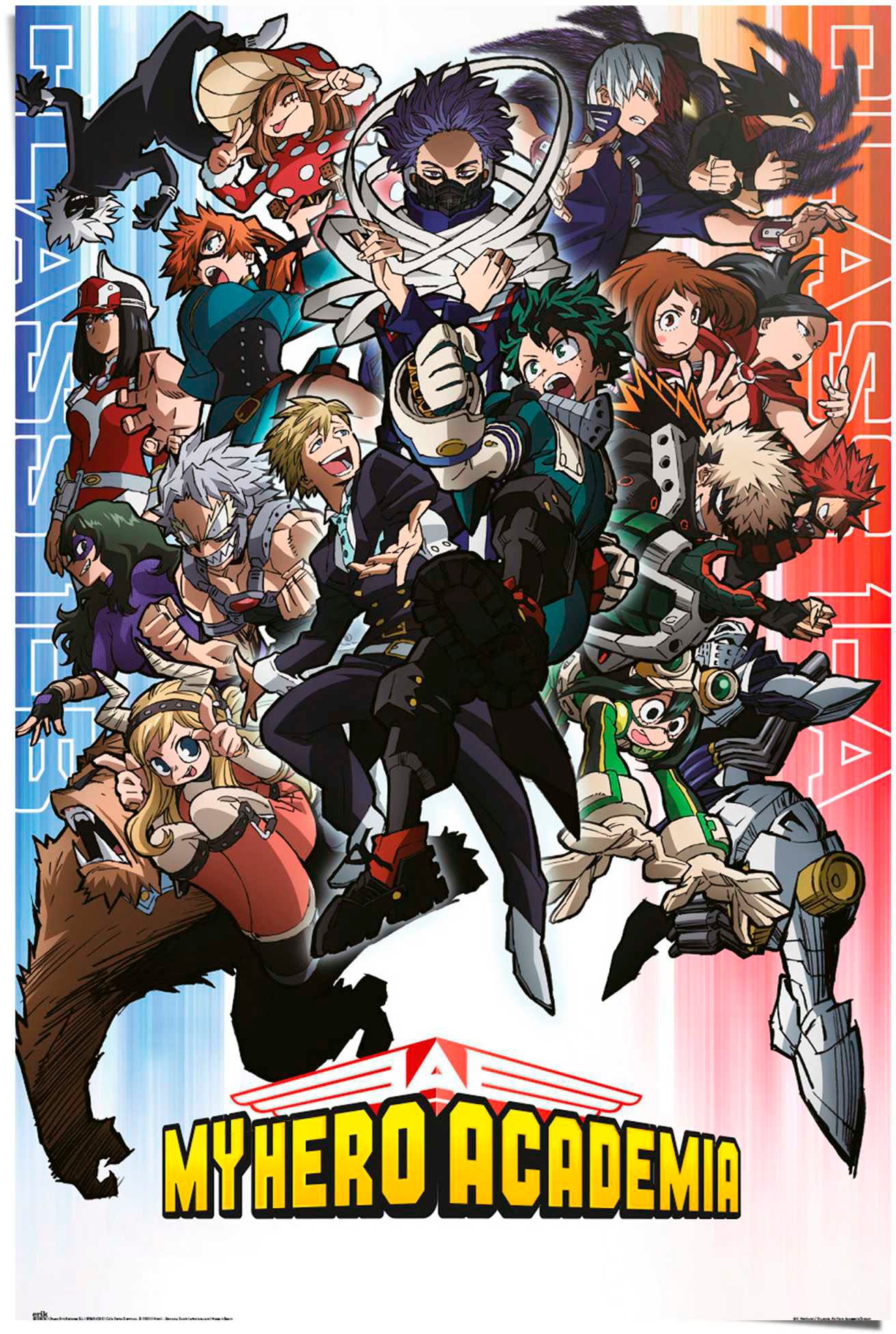 Reinders Poster "My Hero Academia" günstig online kaufen