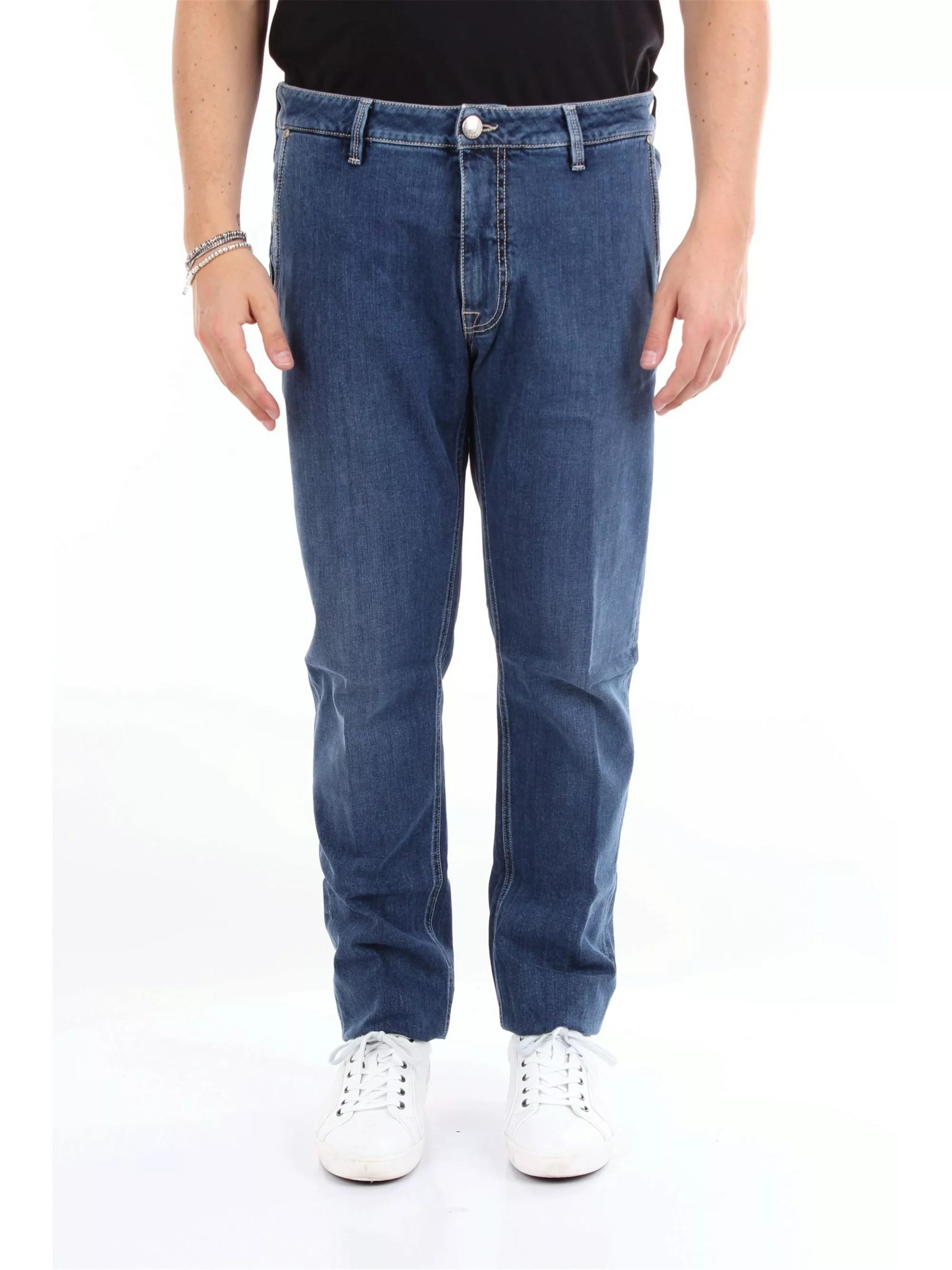 BARBA gerade Herren Jeans Baumwolle und Elasthan günstig online kaufen