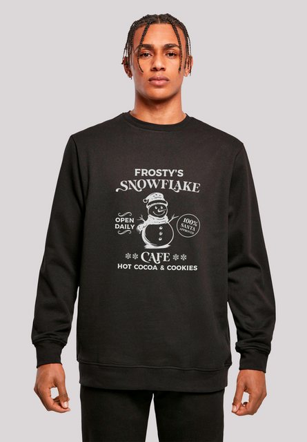 F4NT4STIC Sweatshirt Frostys Snowflake Cafe Retro Weihnachten Sign Premium günstig online kaufen