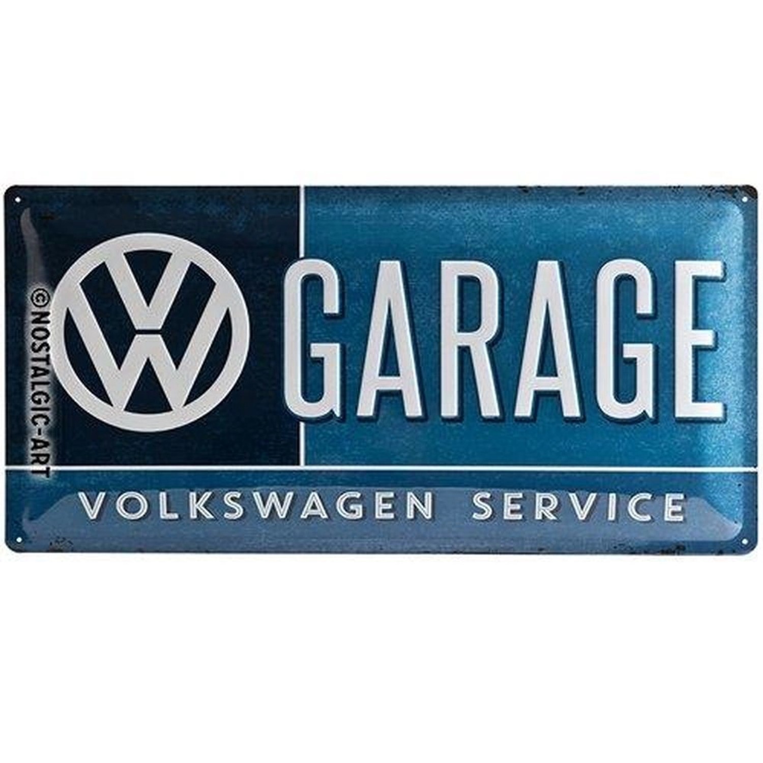 Nostalgic-Art Blechschild 25 x 50cm - Volkswagen - VW Garage günstig online kaufen