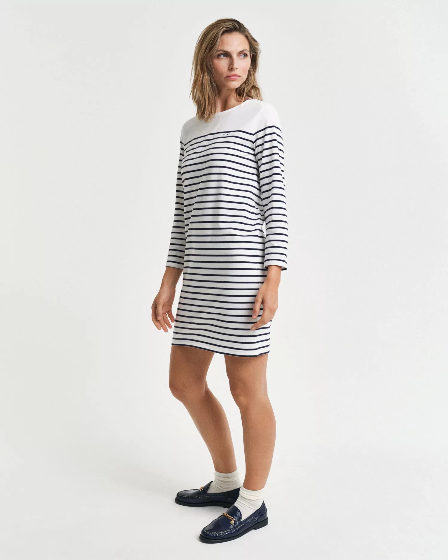 Gant Jerseykleid "REG 3/4 SLEEVE BRETON DRESS" günstig online kaufen