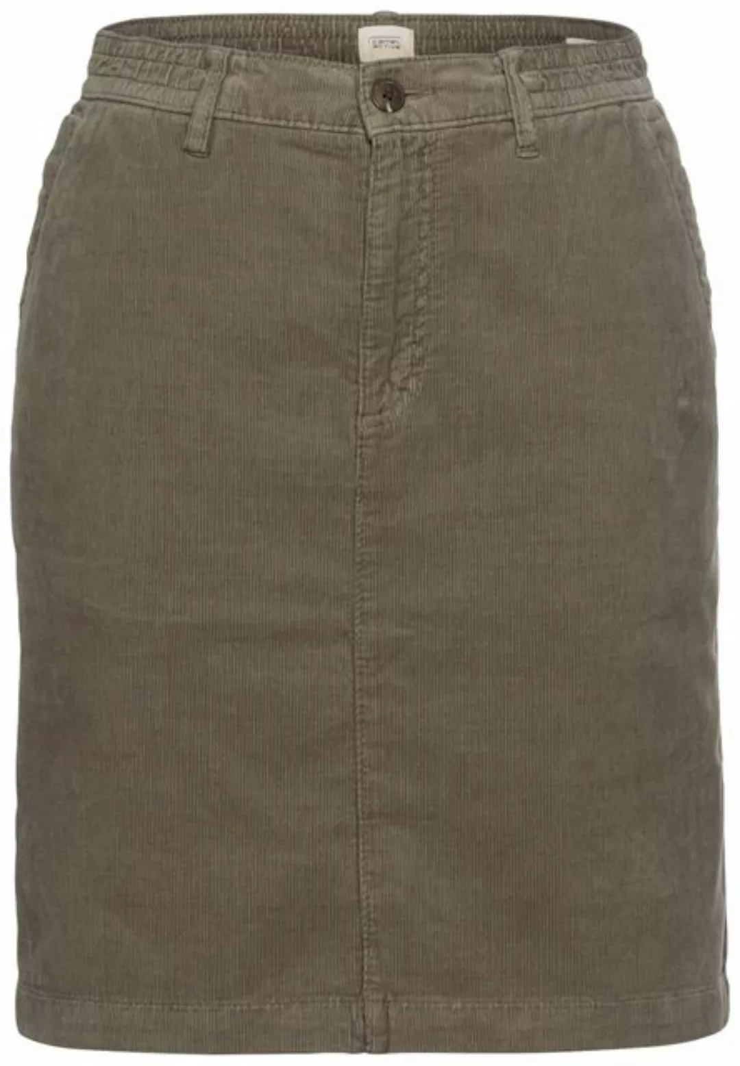 camel active Cordrock SKIRT Dark Khaki günstig online kaufen