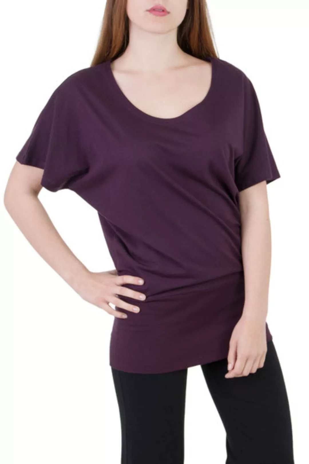 Oversize T-shirt Gina Vilolett günstig online kaufen