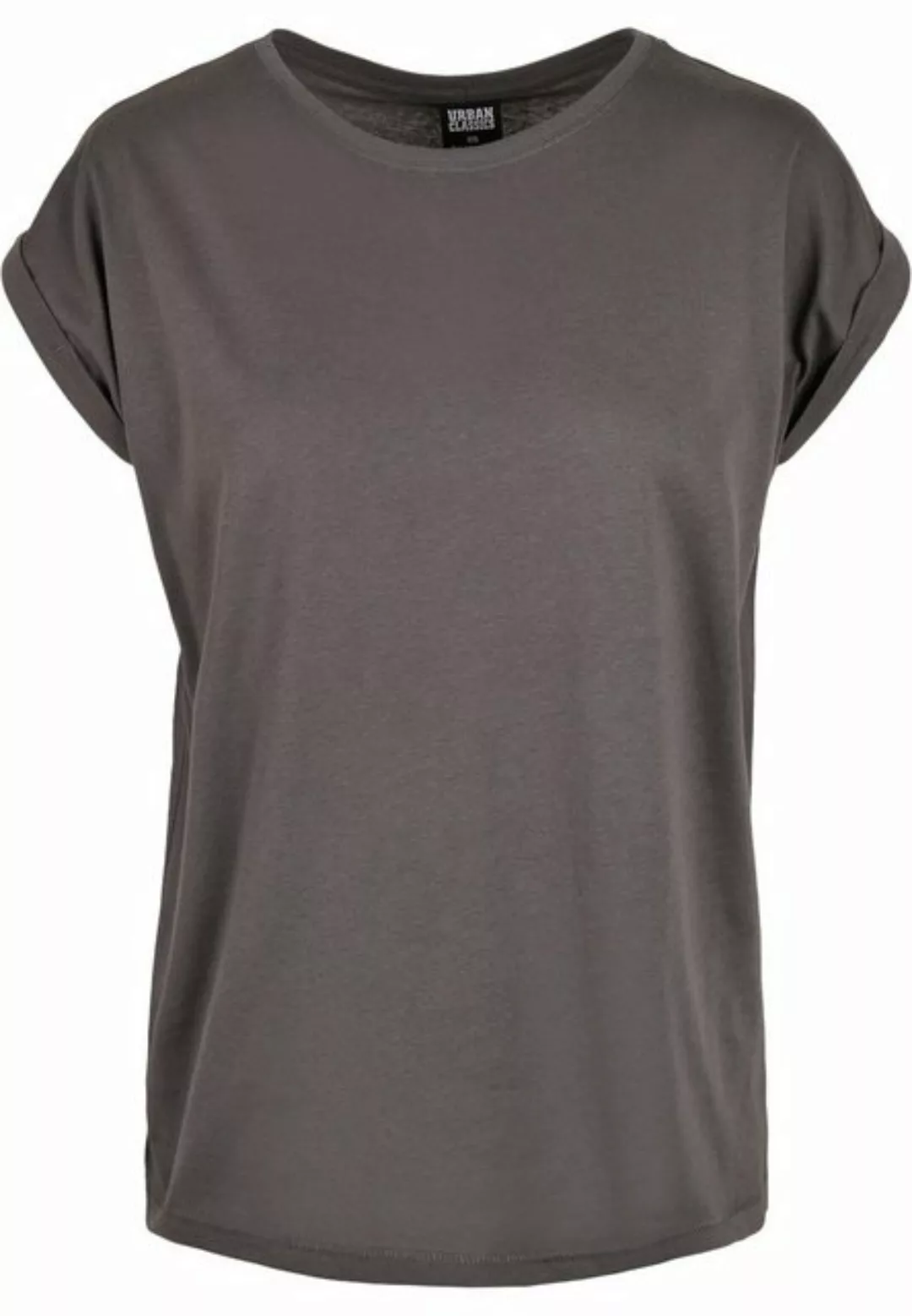 URBAN CLASSICS Kurzarmshirt Urban Classics Damen Ladies Extended Shoulder T günstig online kaufen