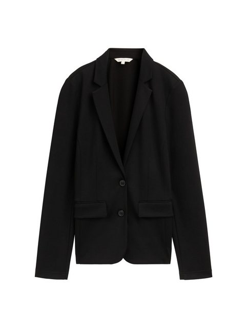 TOM TAILOR Blusenblazer easy jersey solid blazer 14482 günstig online kaufen