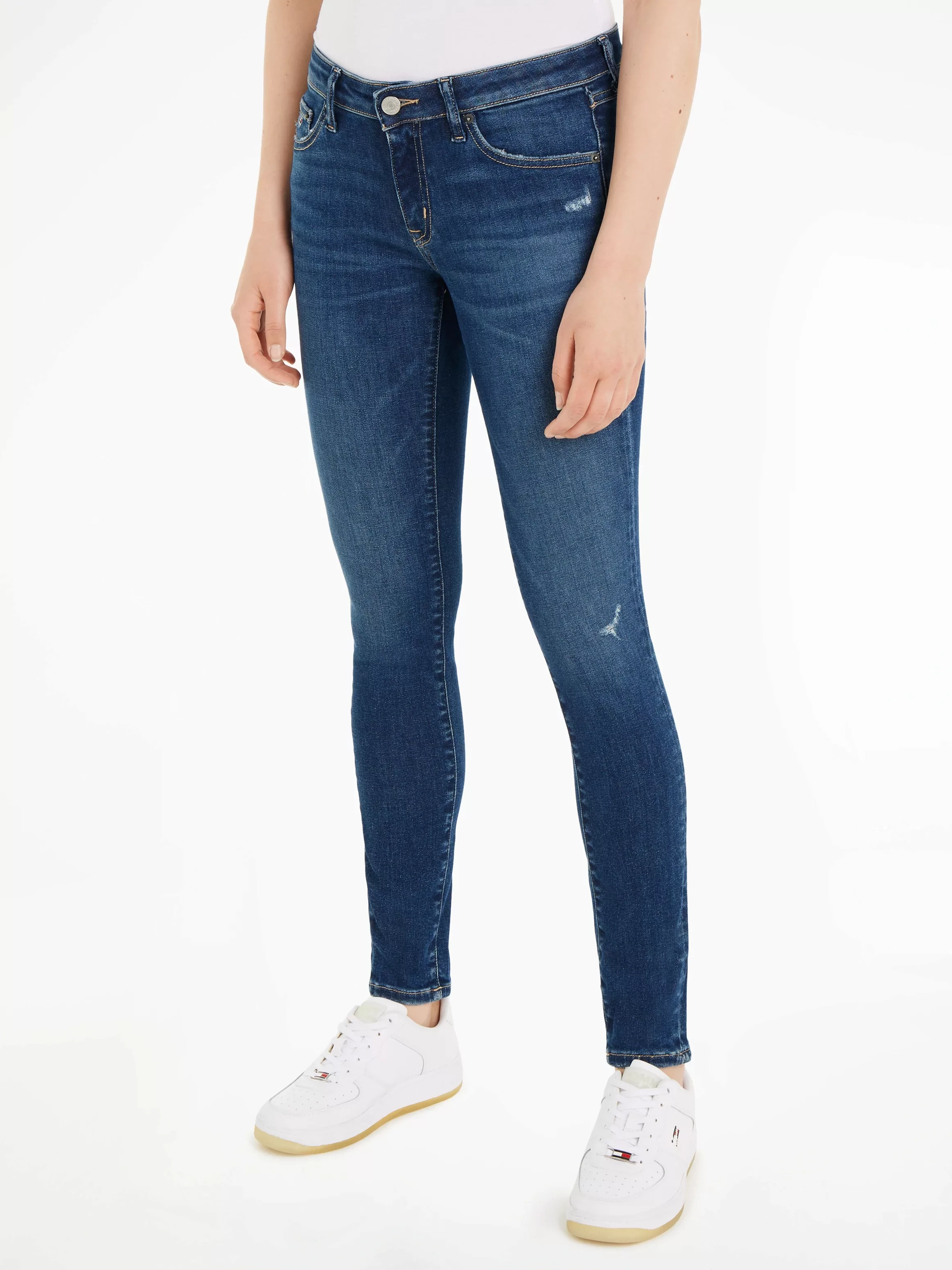 Tommy Jeans Skinny-fit-Jeans LW SKN AH2236 mit Tommy Jeans Markenlabel & Ba günstig online kaufen