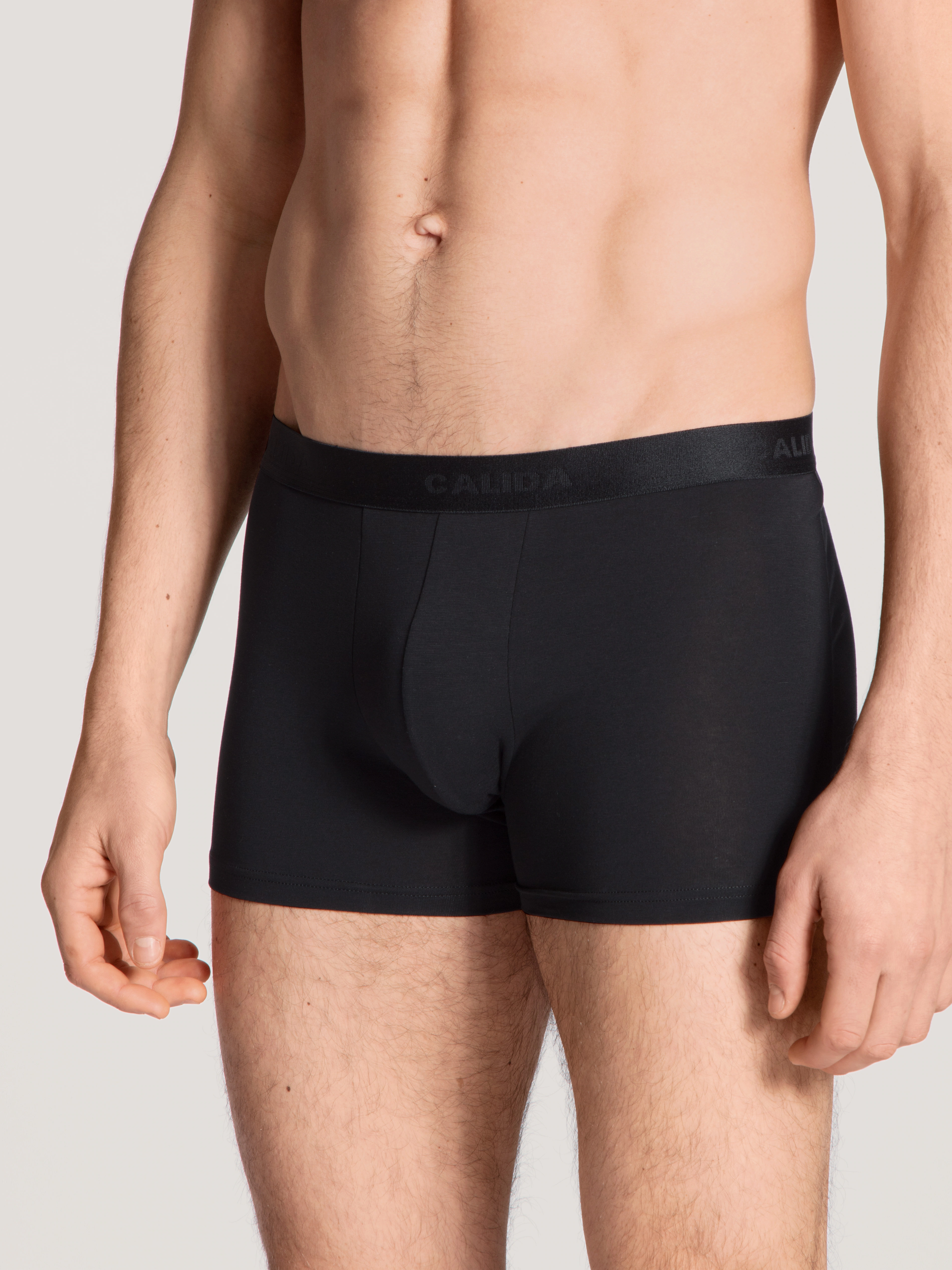 CALIDA Boxershorts "Natural Benefit", (3er Pack), mit formstabiler Single J günstig online kaufen