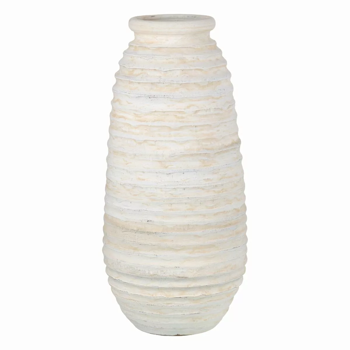 Vase Aus Keramik Creme 35 X 35 X 80 Cm günstig online kaufen