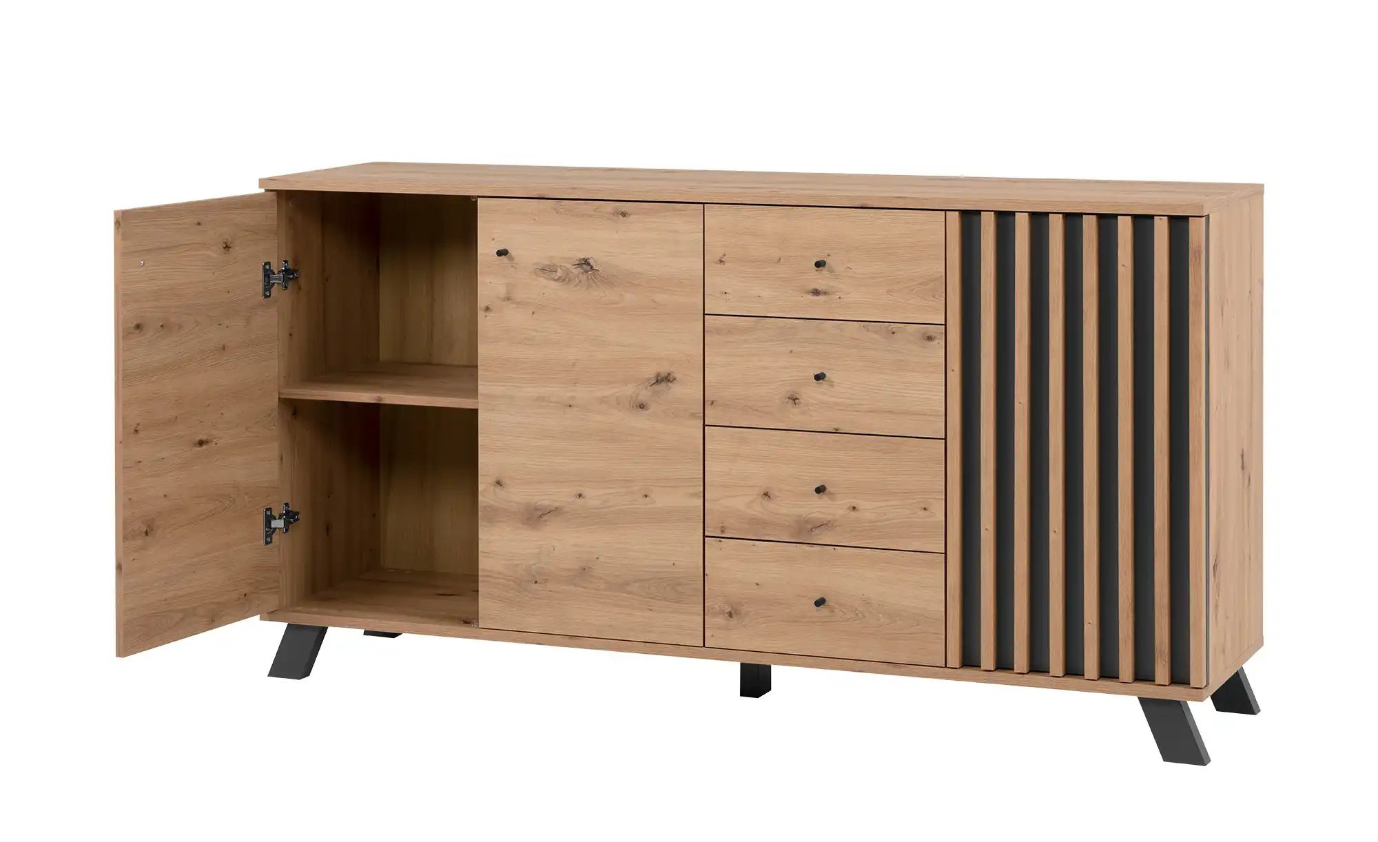 Sideboard  Harmony ¦ holzfarben ¦ Maße (cm): B: 160 H: 85 T: 40.0 Kommoden günstig online kaufen