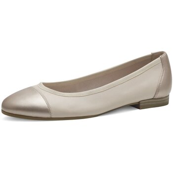 Tamaris  Ballerinas 1-22124-42-430 ivory combi Leder Synthetik 1-22124-42-4 günstig online kaufen