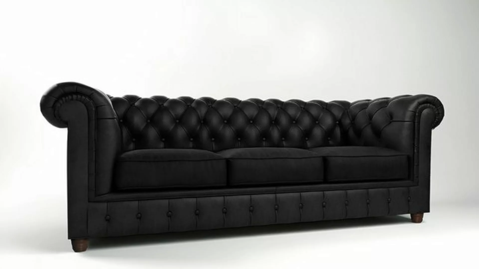 Xlmoebel Sofa Hochwertiges Dreisitzer-Sofa im Chesterfield-Stil Polstermöbe günstig online kaufen