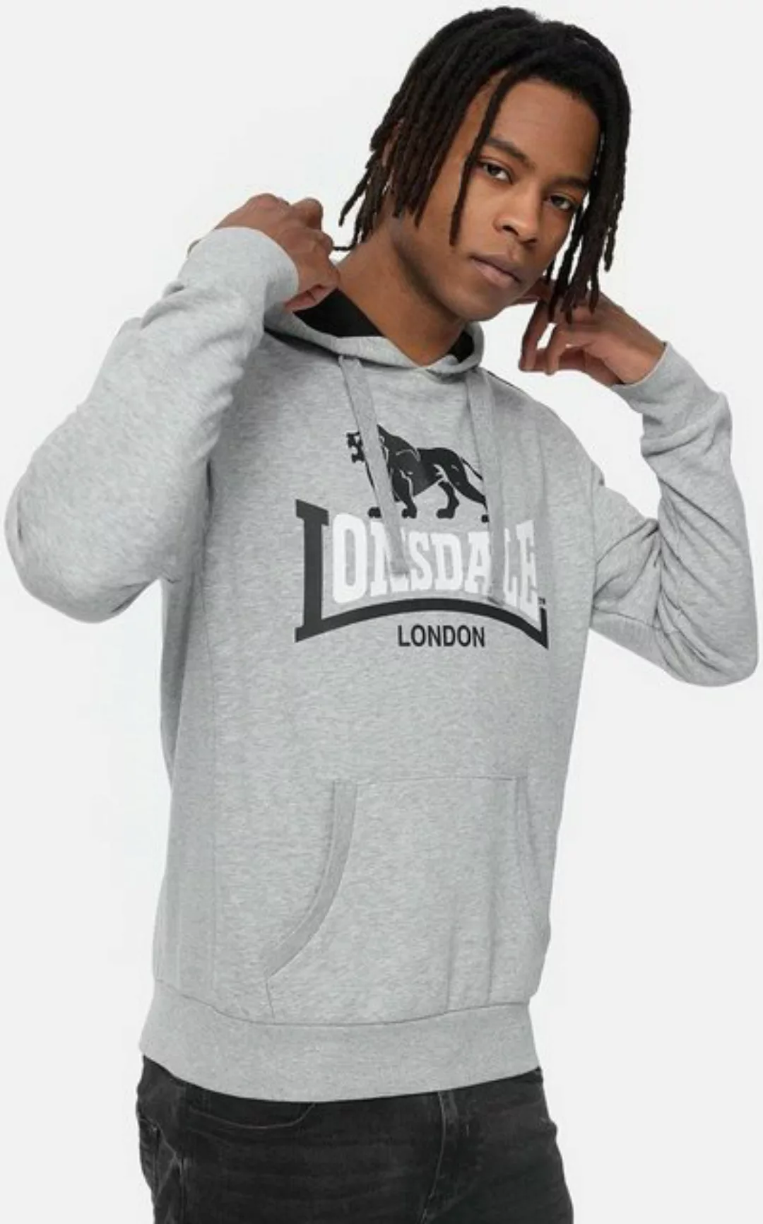 Lonsdale Hoodie Lonsdale Herren Kapuzenpullover Ullapool günstig online kaufen