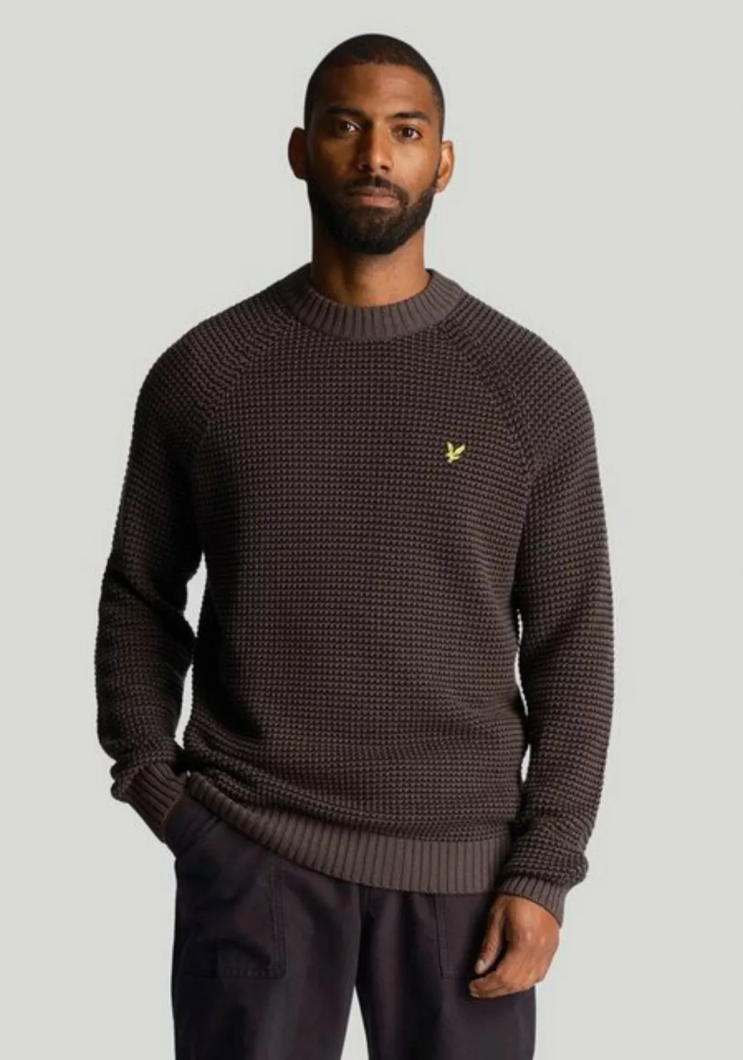 Lyle & Scott Strickpullover mit Logostickerei günstig online kaufen