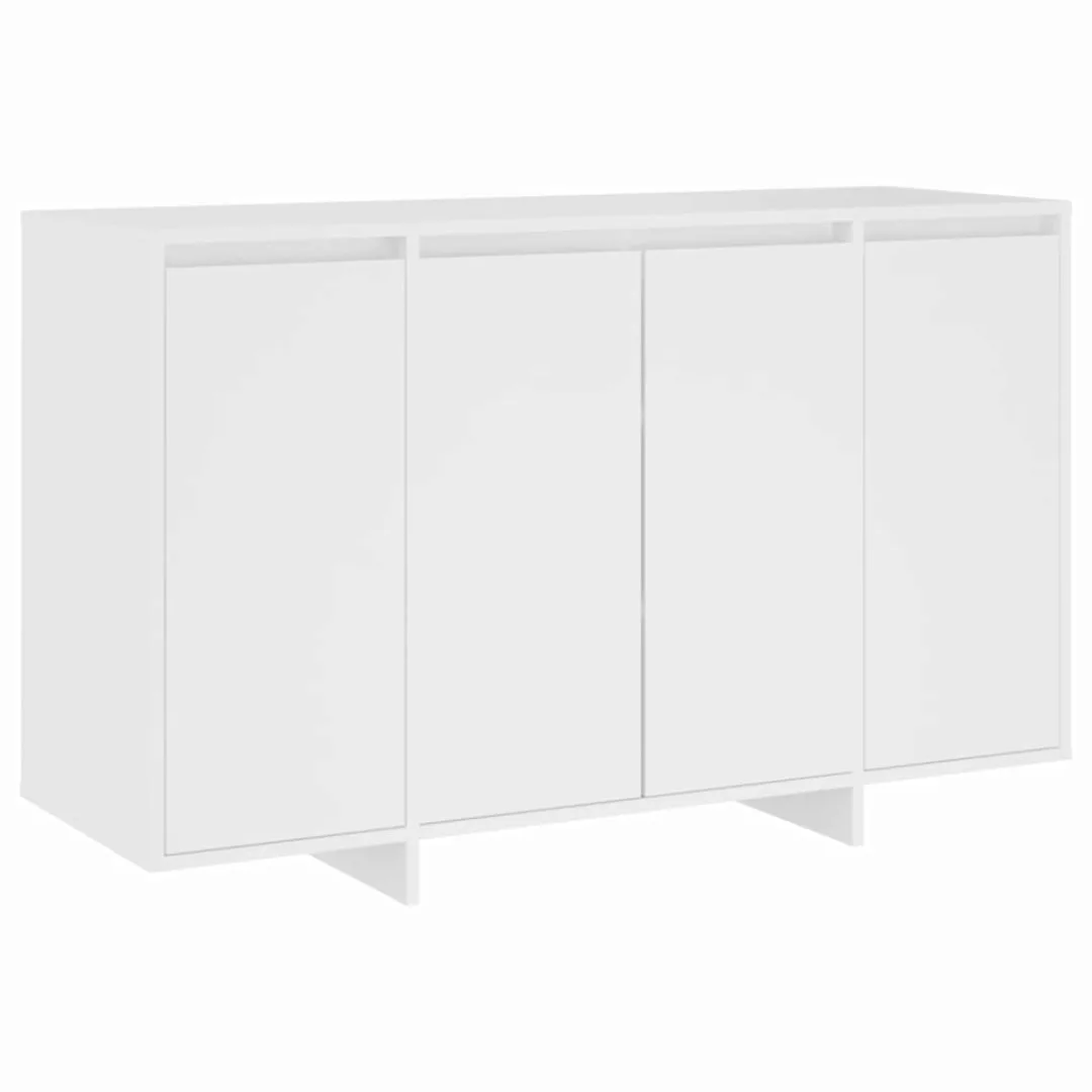 Vidaxl Sideboard Weiß 120x41x75 Cm Spanplatte günstig online kaufen