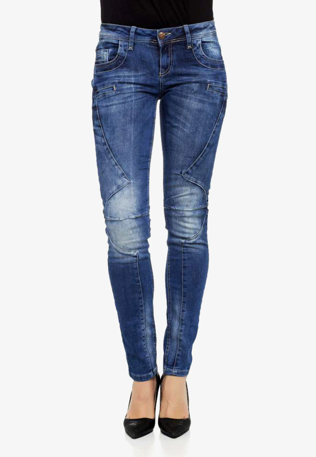 Cipo & Baxx Slim-fit-Jeans, mit Slim Fit-Schnitt günstig online kaufen