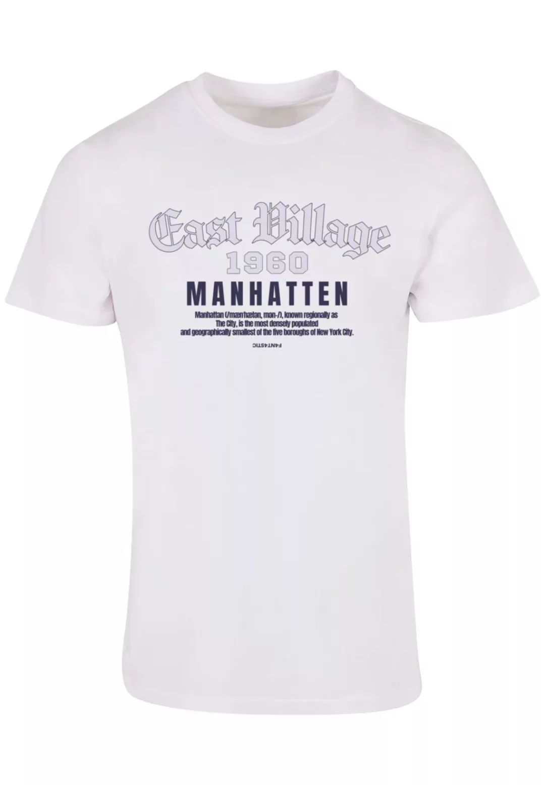 F4NT4STIC T-Shirt "East Village Manhatten TEE UNISEX", Print günstig online kaufen